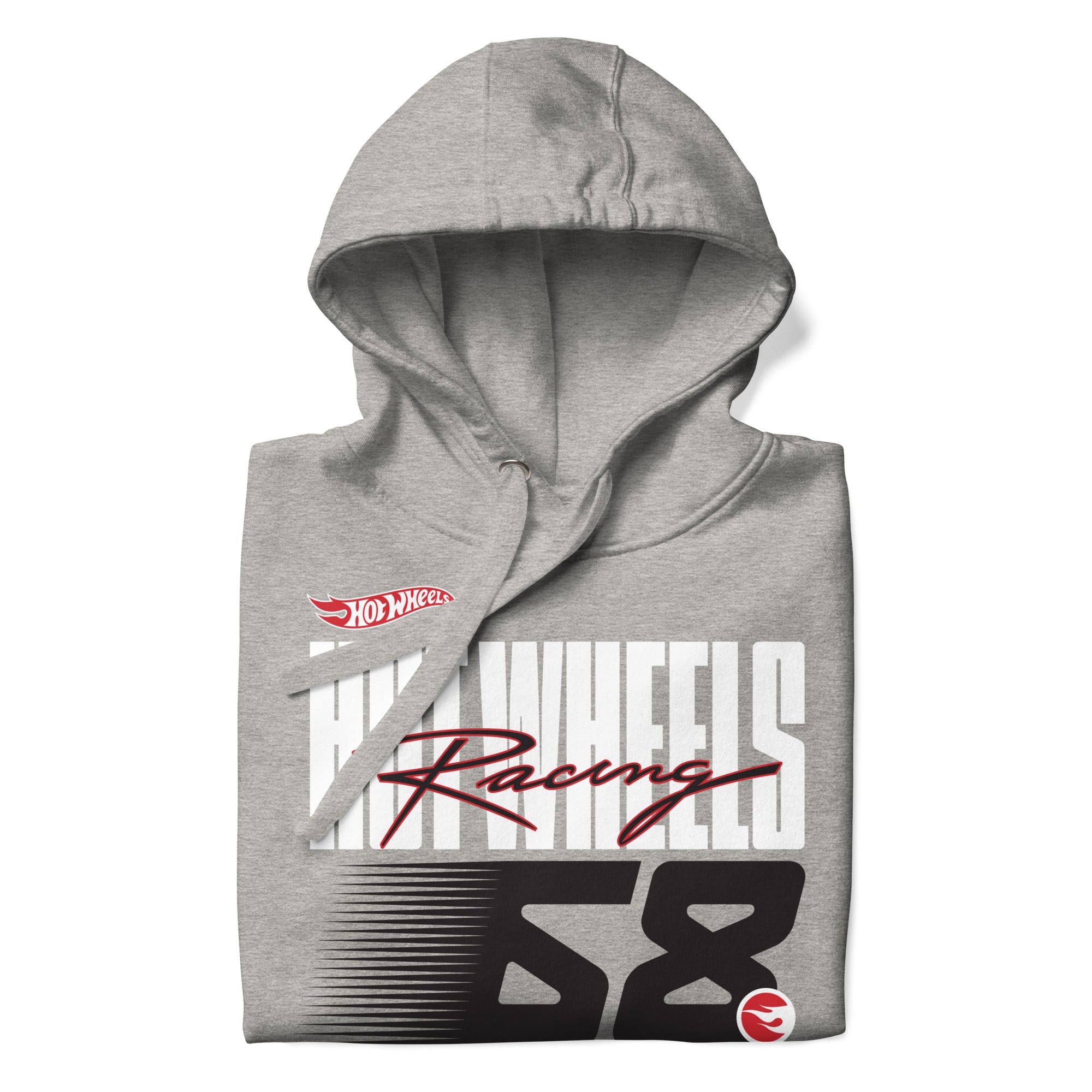 Hot Wheels Racing Grey Hoodie - Image 4