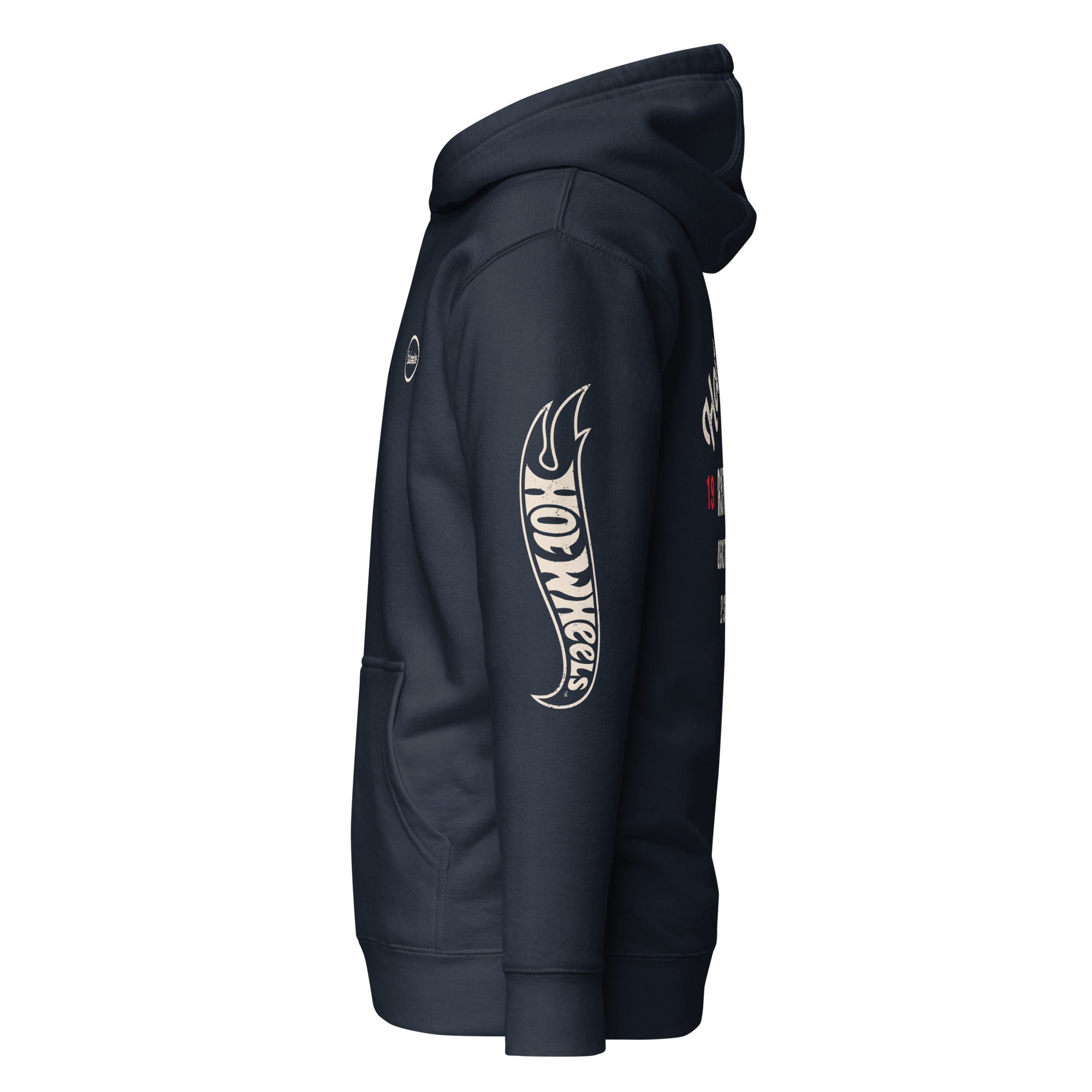 Hot Wheels Customizable Auto Repair Mechanic Navy Hoodie - Image 7