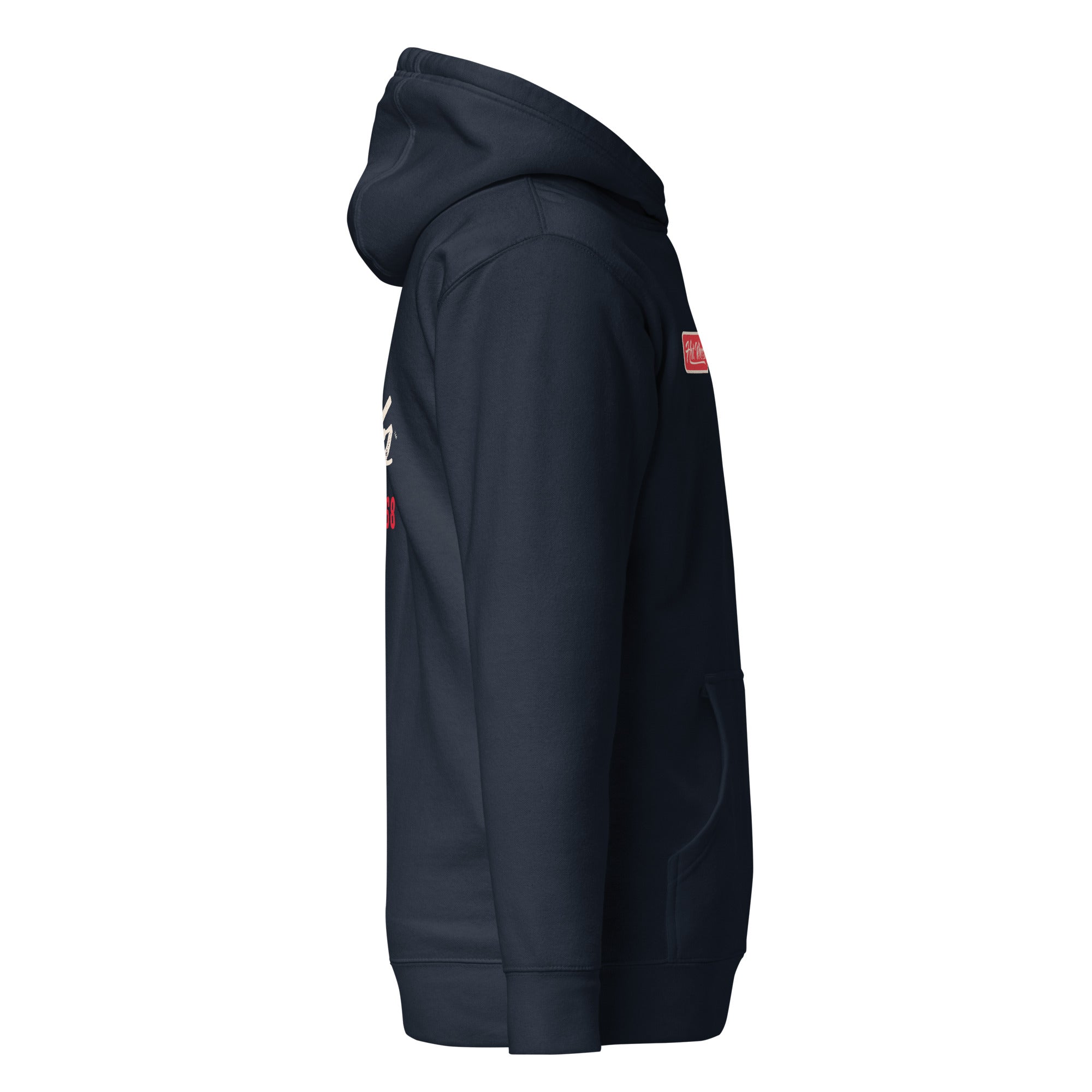Hot Wheels Customizable Auto Repair Mechanic Navy Hoodie - Image 8