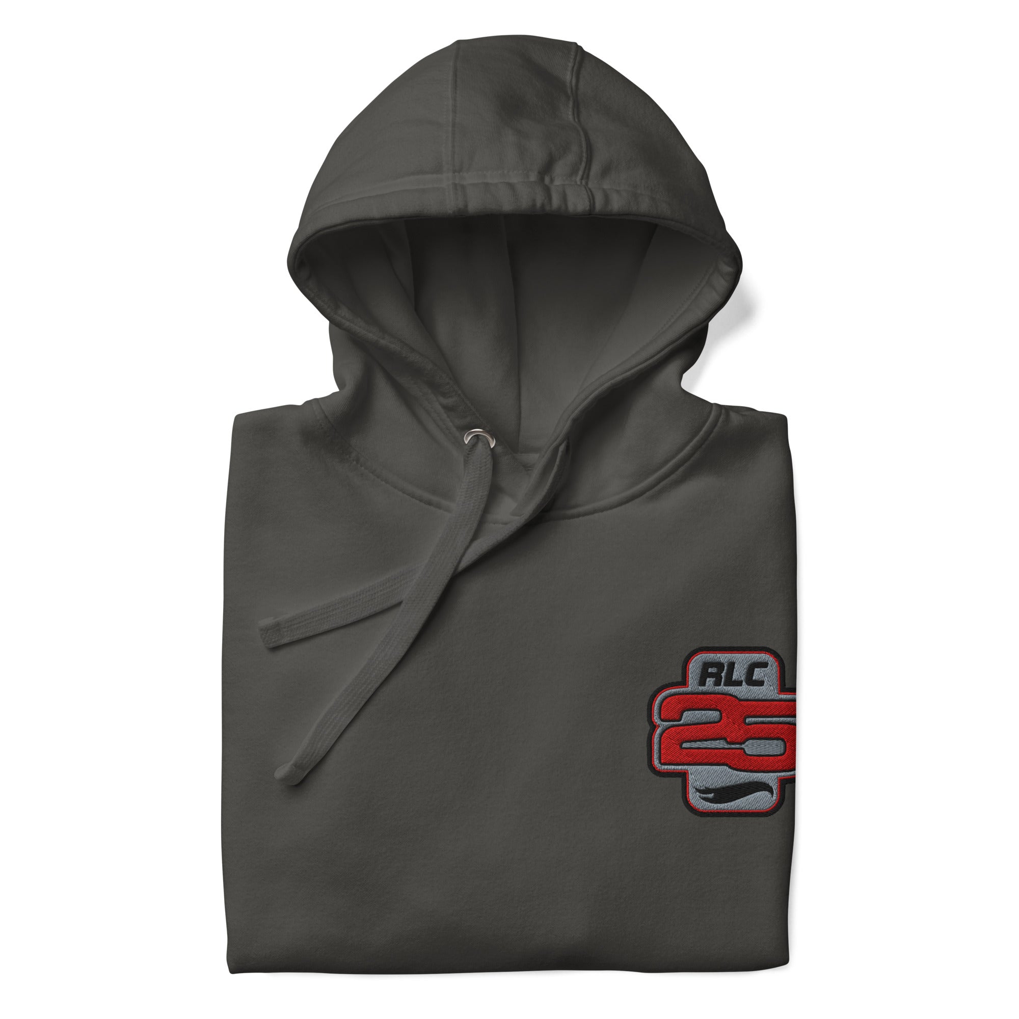 Hot Wheels 2025 RLC Membership Embroidered Grey Hoodie - Image 5