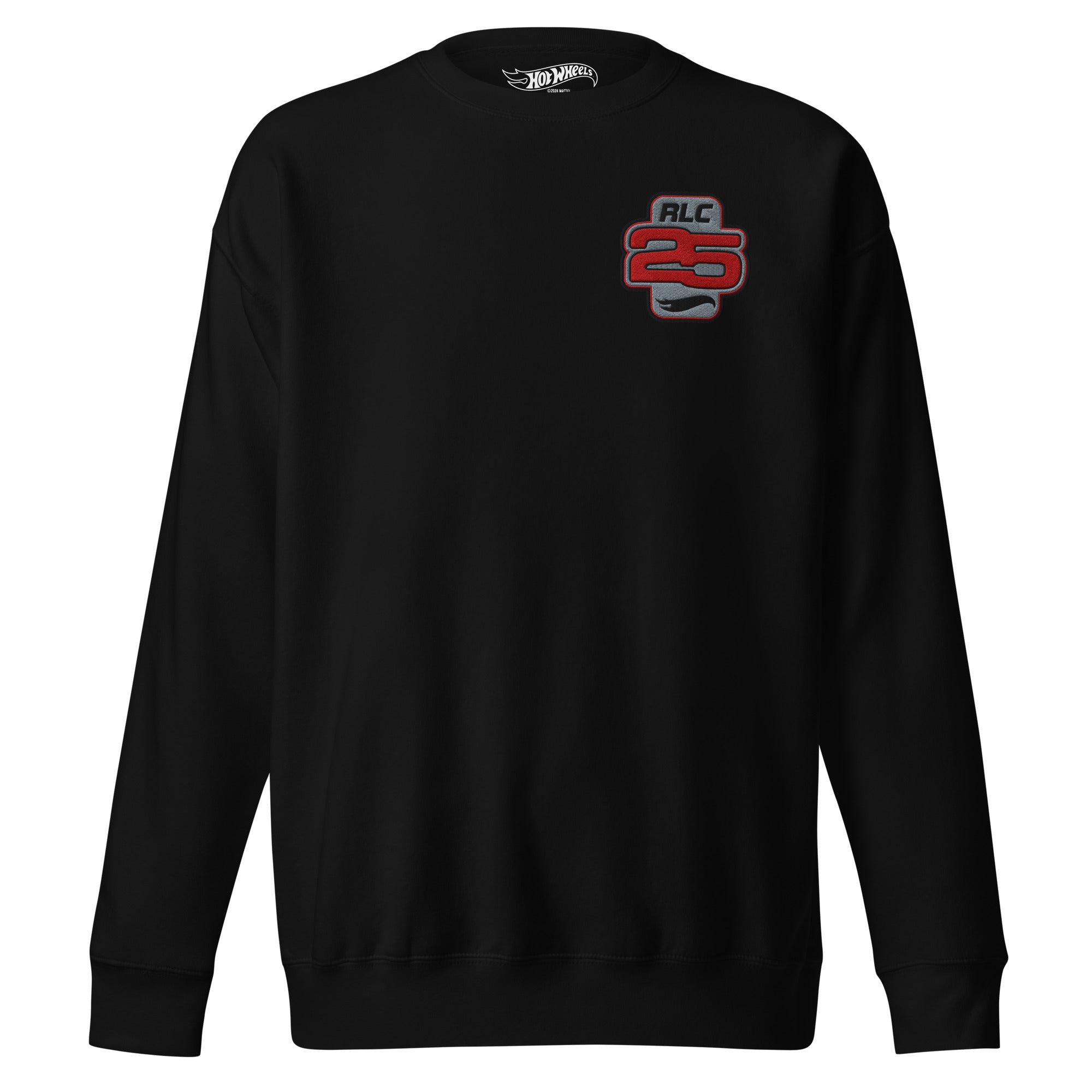 Hot Wheels 2025 RLC Membership Embroidered Black Sweatshirt - Image 7