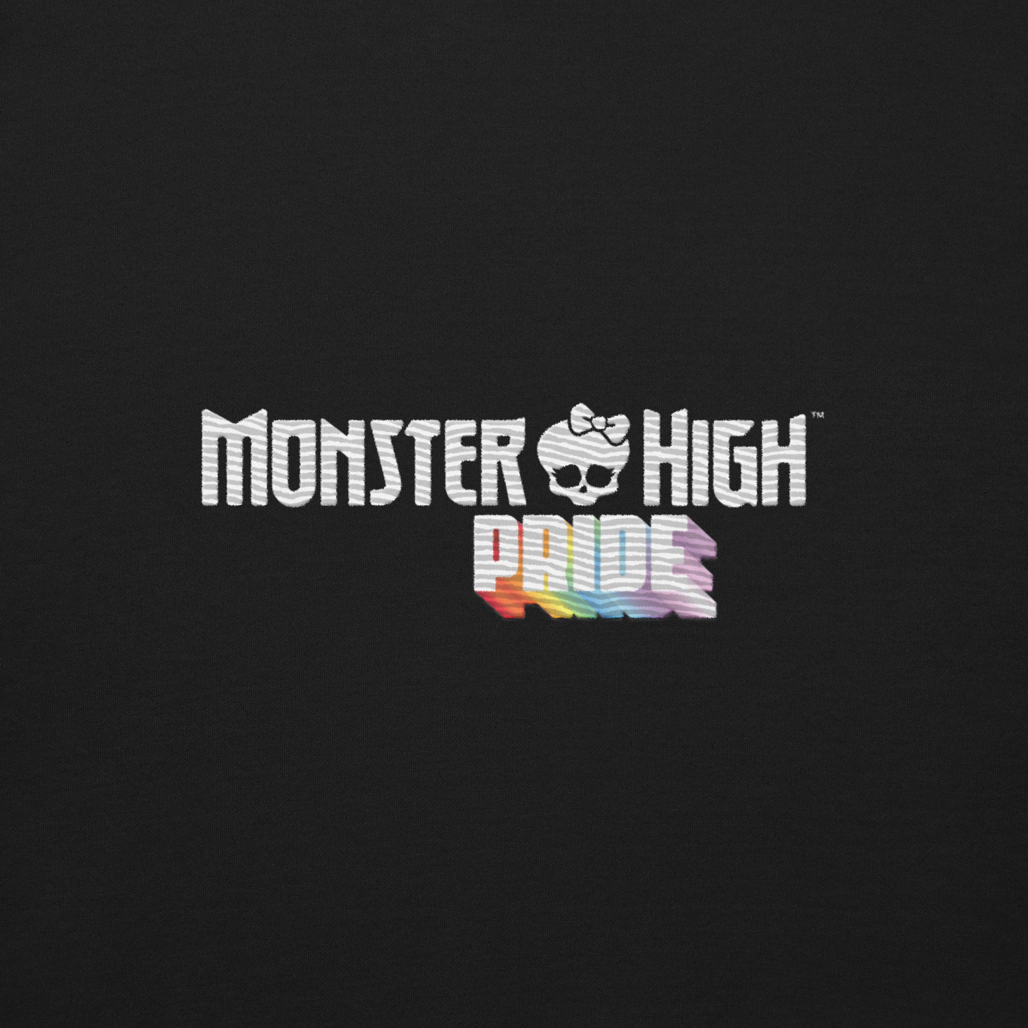 Monster High Pride Kieran & Spelldon Black Sweatshirt - Image 2