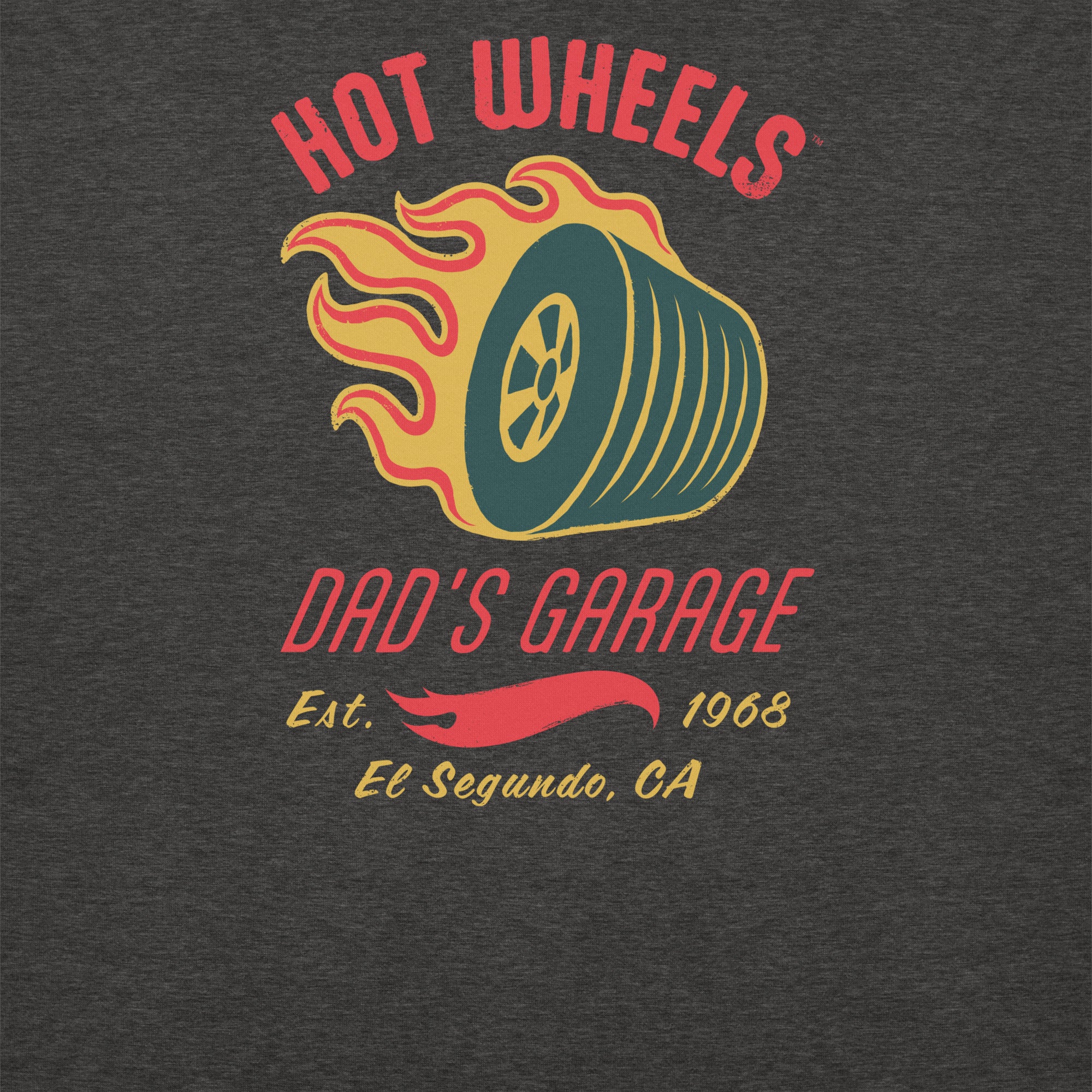 Hot Wheels Dad's Garage Grey Sweatshirt - Image 5