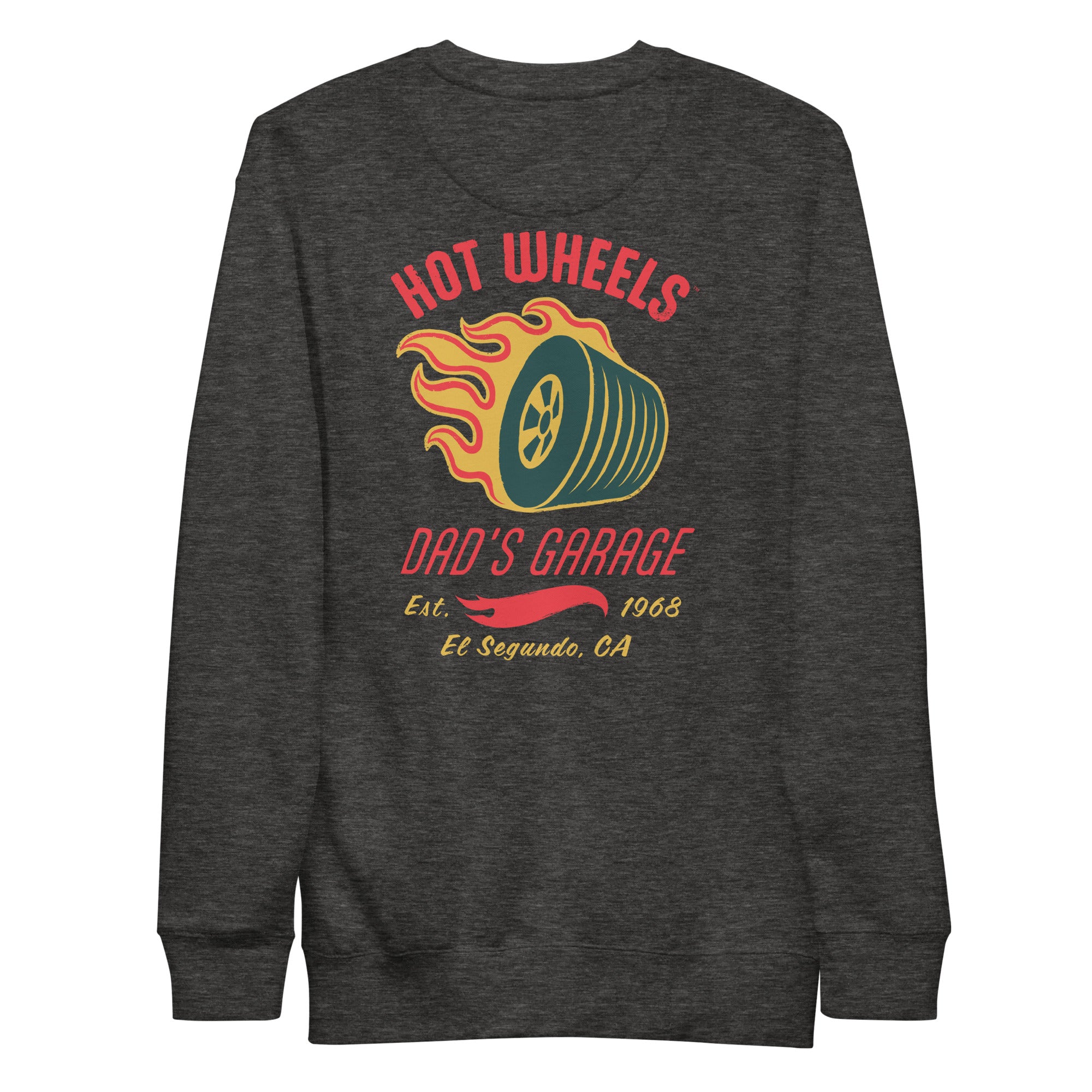 Hot Wheels Dad's Garage Grey Sweatshirt - Image 7