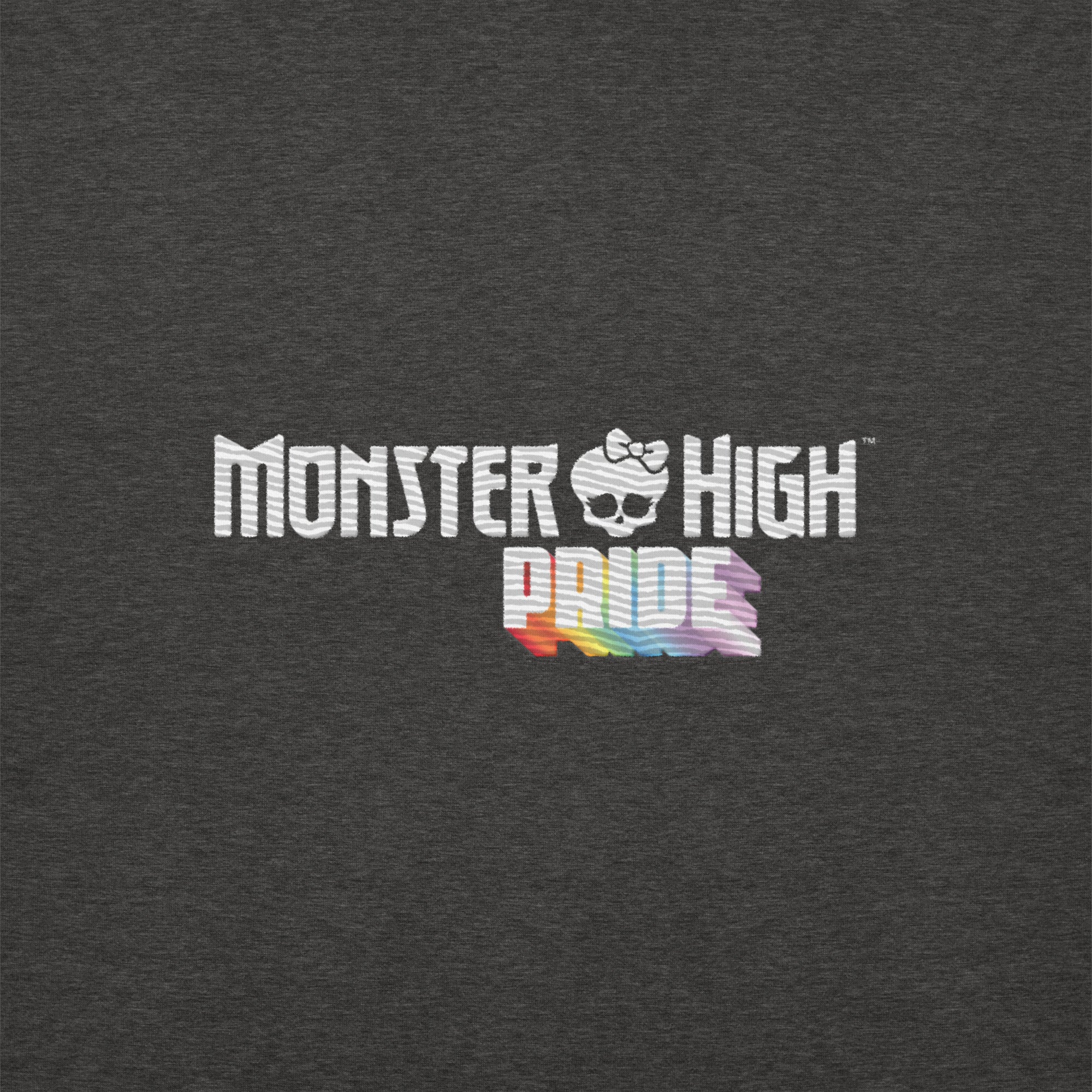 Monster High Pride Toralei & Clawdeen Grey Sweatshirt - Image 4