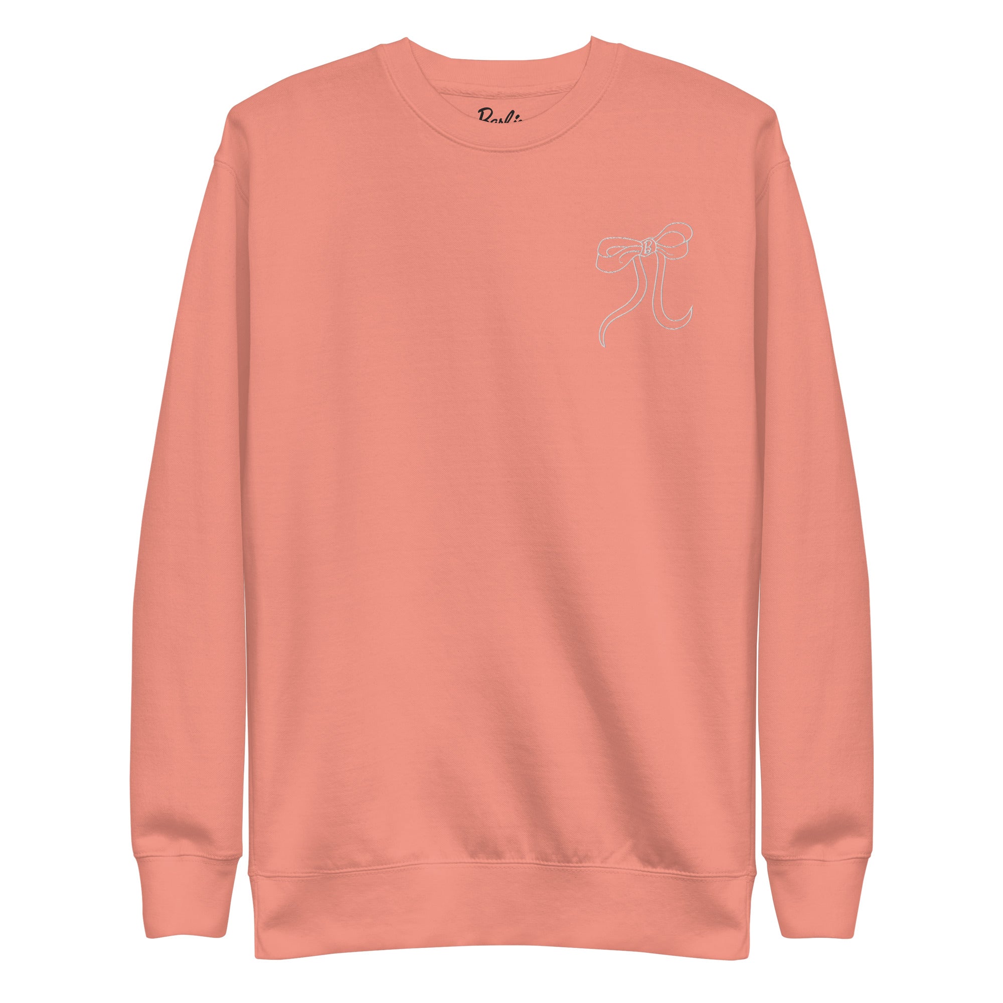 Barbie Peaches 'n Cream Embroidered Peach Sweatshirt - Image 3