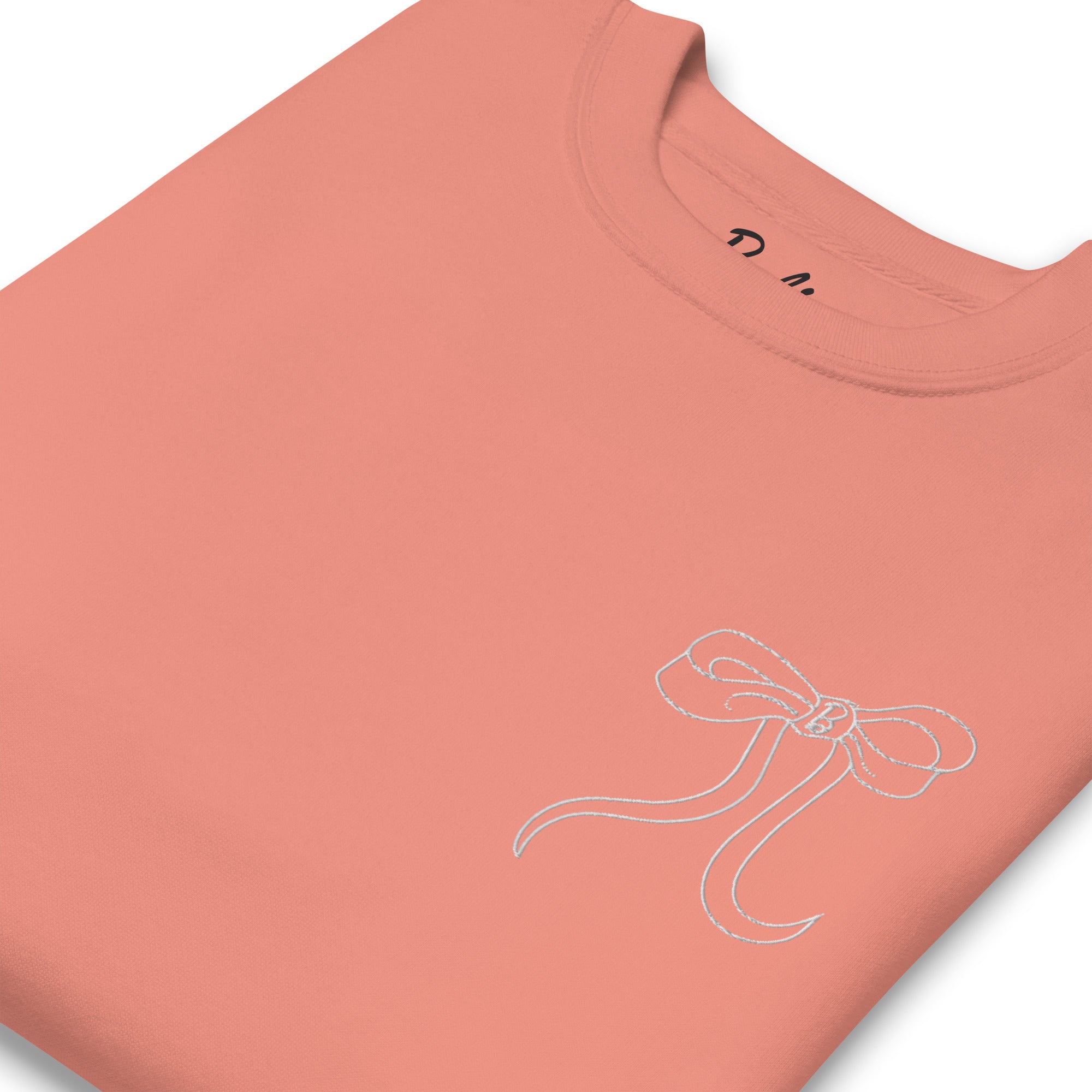 Barbie Peaches 'n Cream Embroidered Peach Sweatshirt - Image 5