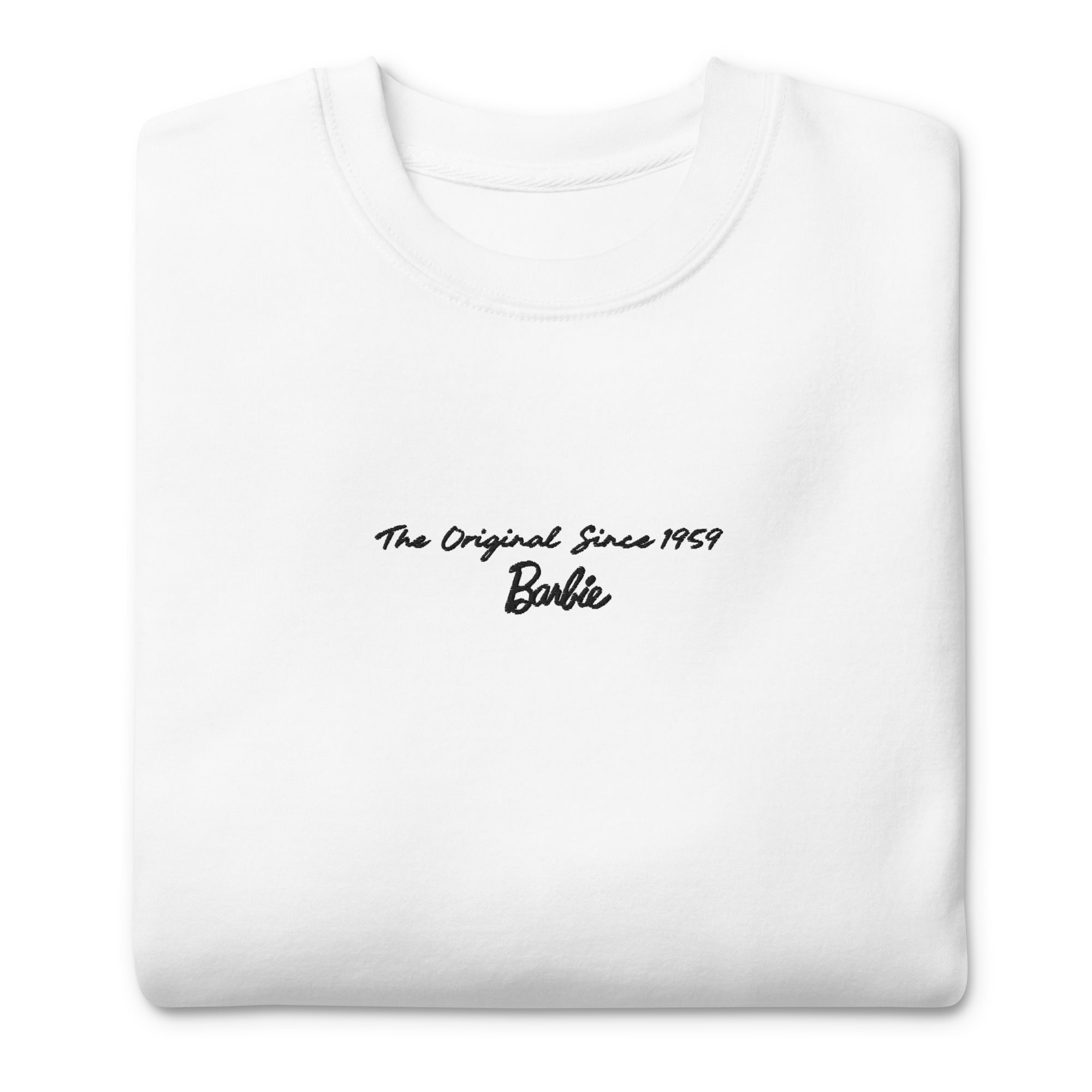 Barbie Artist Series Robert Best White Embroidered Sweatshirt - Image 4
