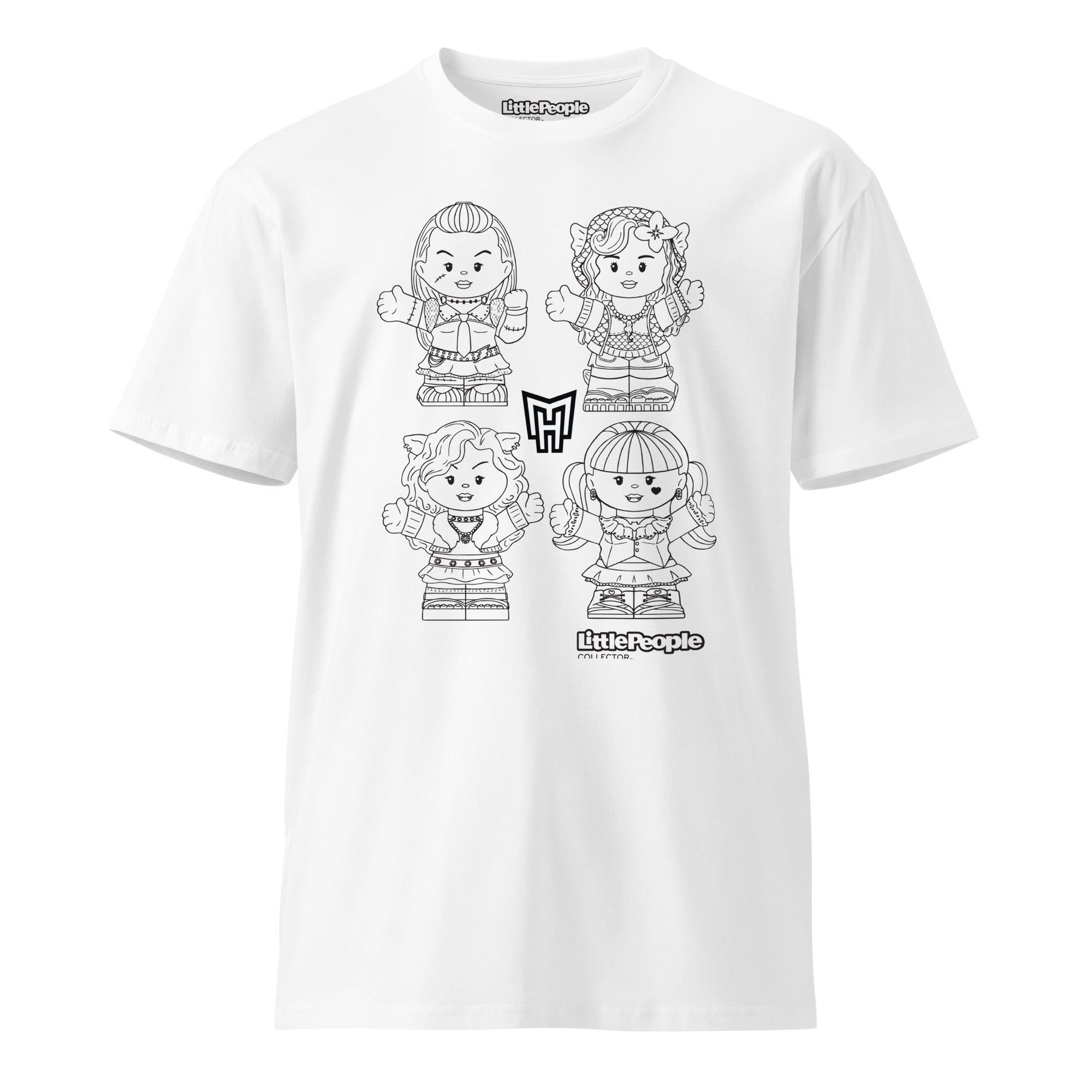 Little People Collector MC Revealed Fan Designed White T-Shirt - Image 4