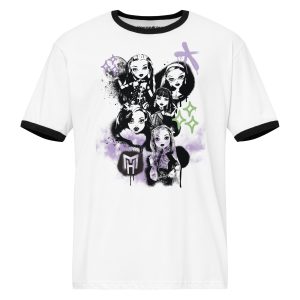Monster High Lunar Monsters White Ringer T-shirt