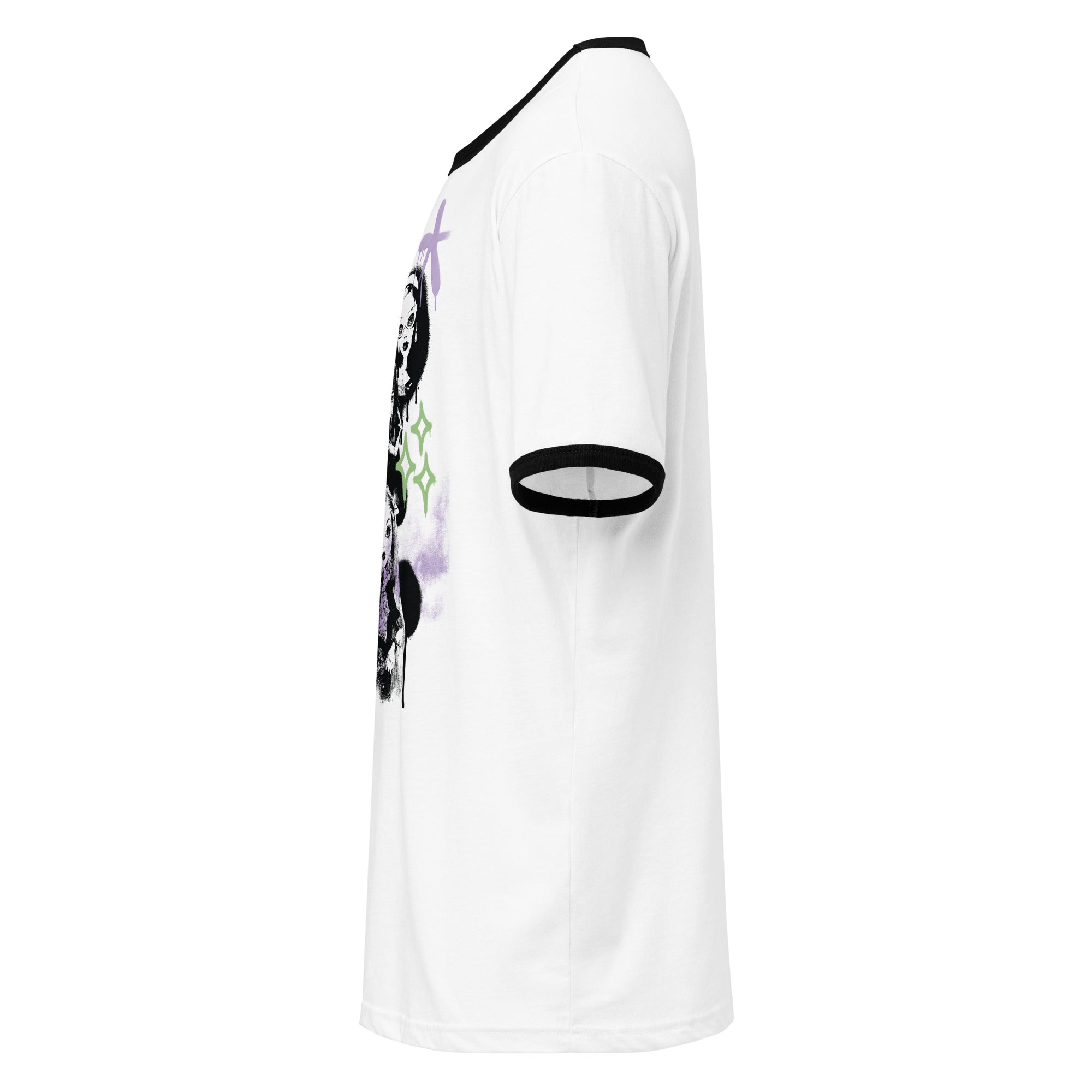 Monster High Lunar Monsters White Ringer T-shirt - Image 3