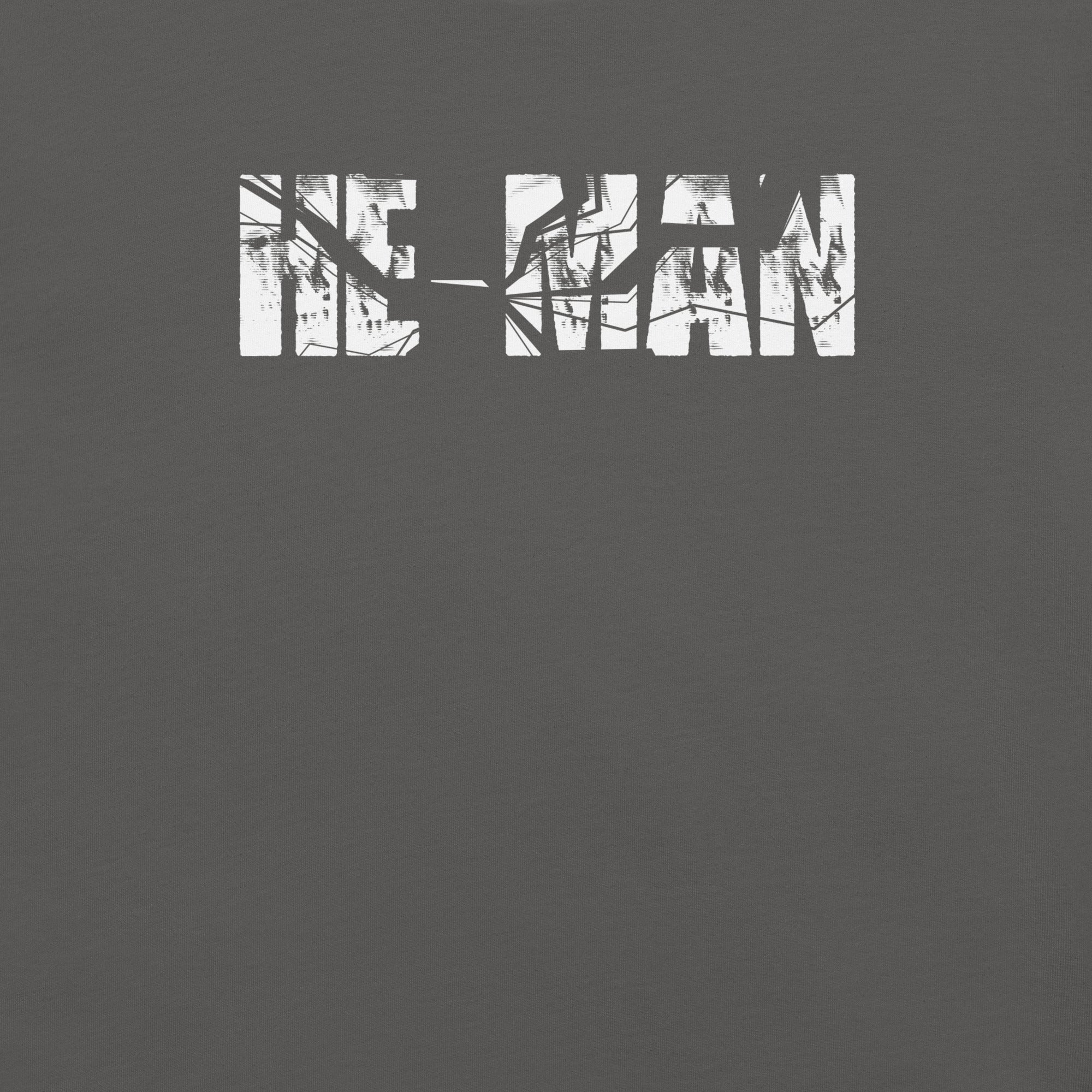 Masters of the Universe Laser Power He-Man Grey T-shirt - Image 2