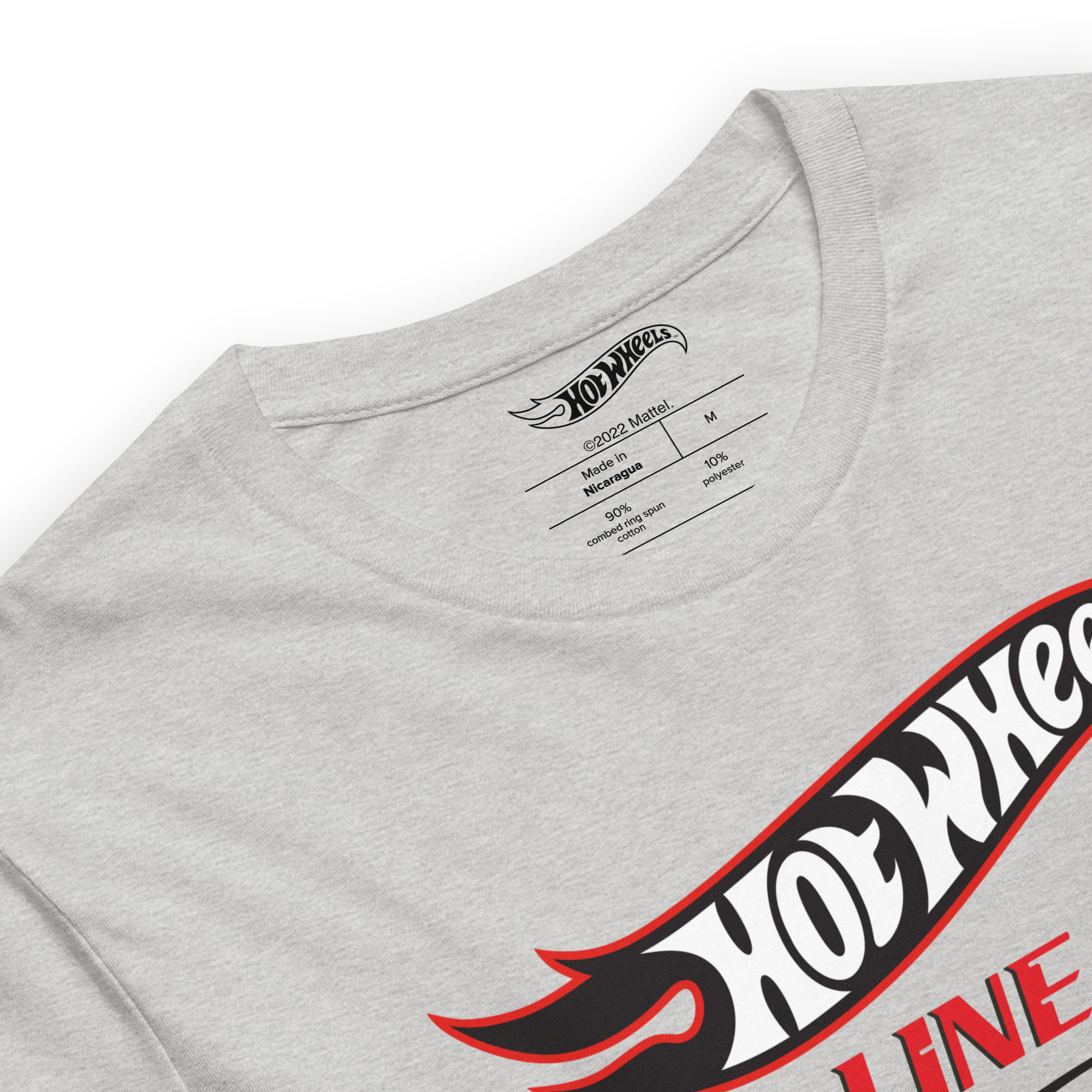 Hot Wheels® Red Line Club® 20th Anniversary Silhouette Logo – Heather Grey Shirt - Image 3