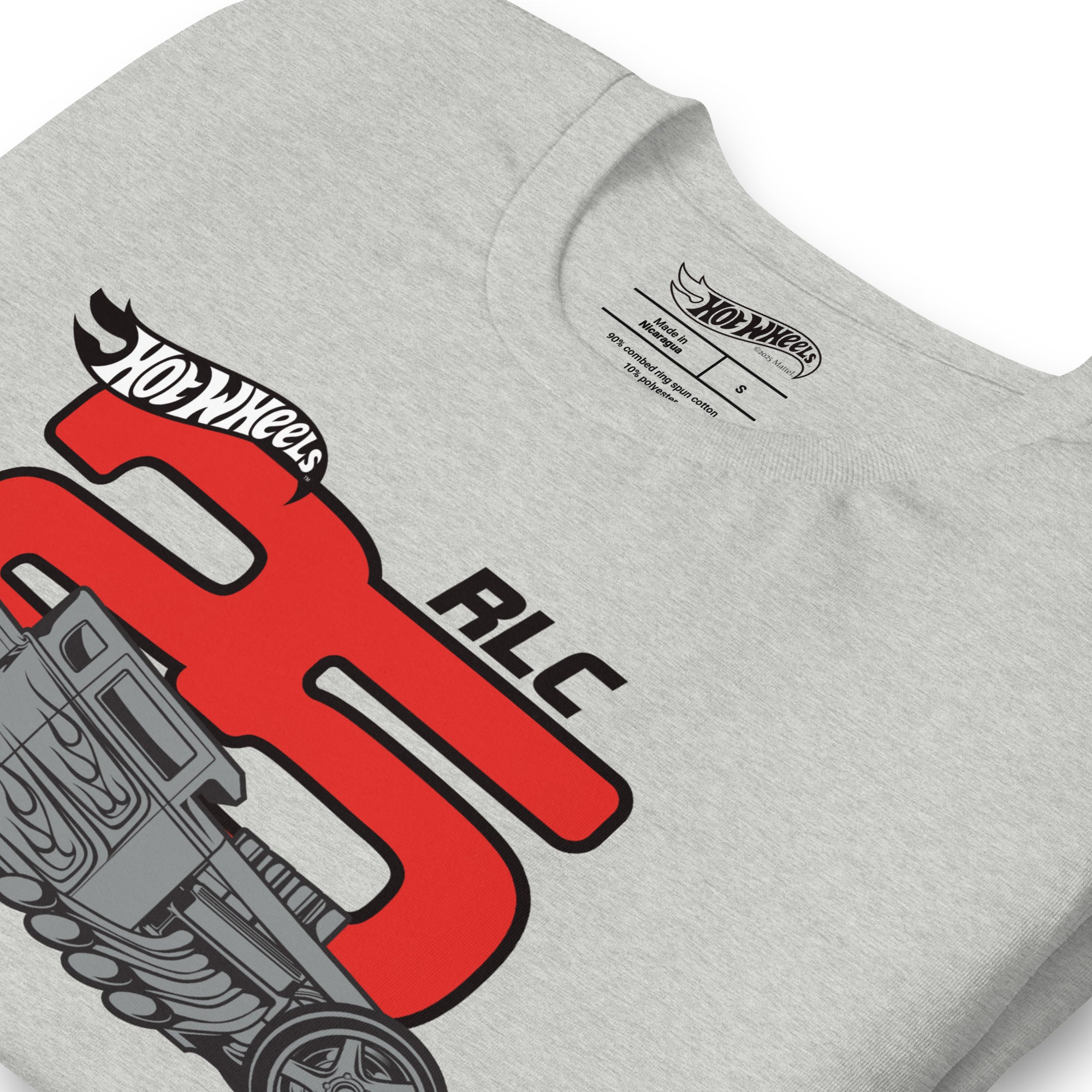 Hot Wheels 2025 RLC Membership Grey T-Shirt - Image 7