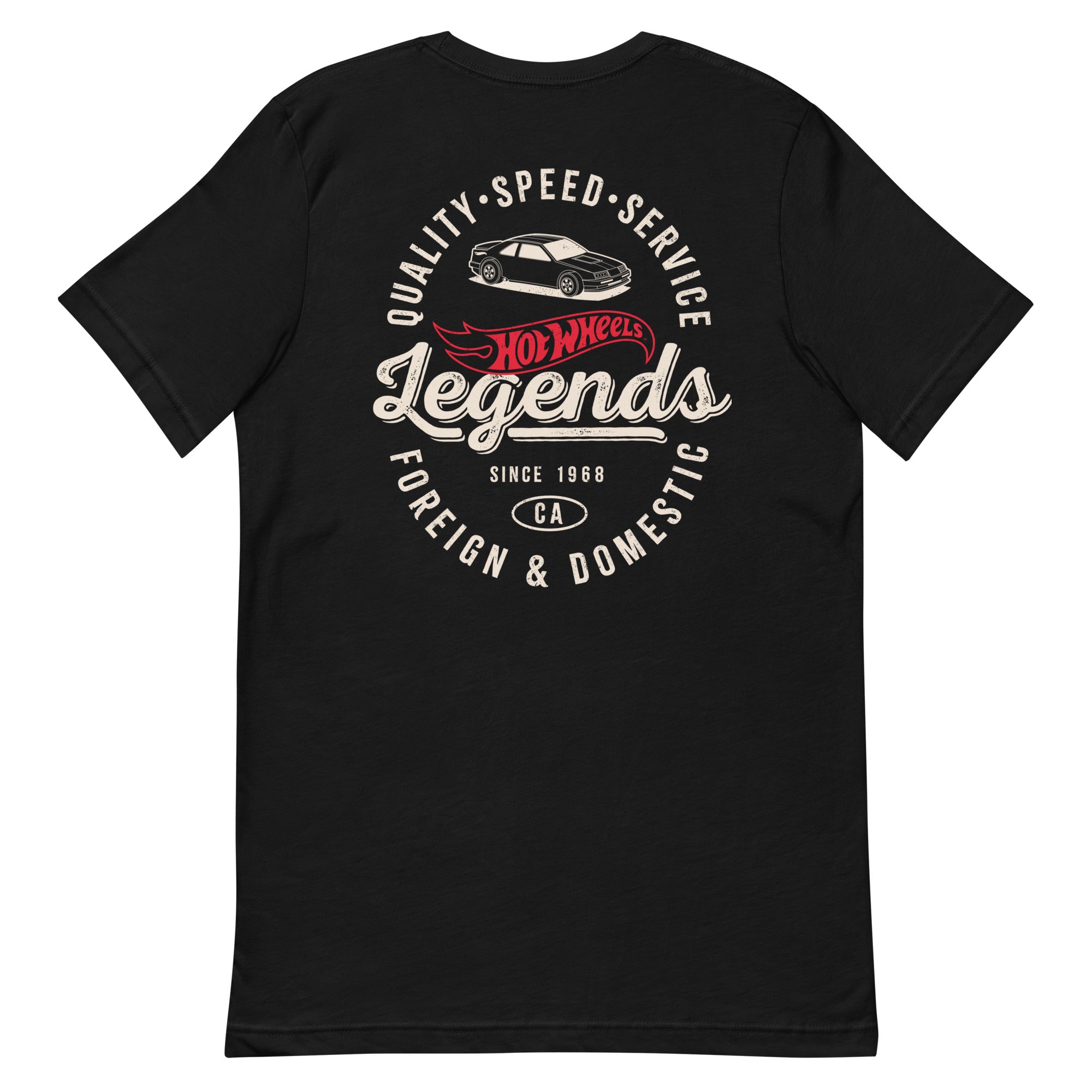 Hot Wheels Customizable Legends Mechanic Black T-Shirt - Image 5