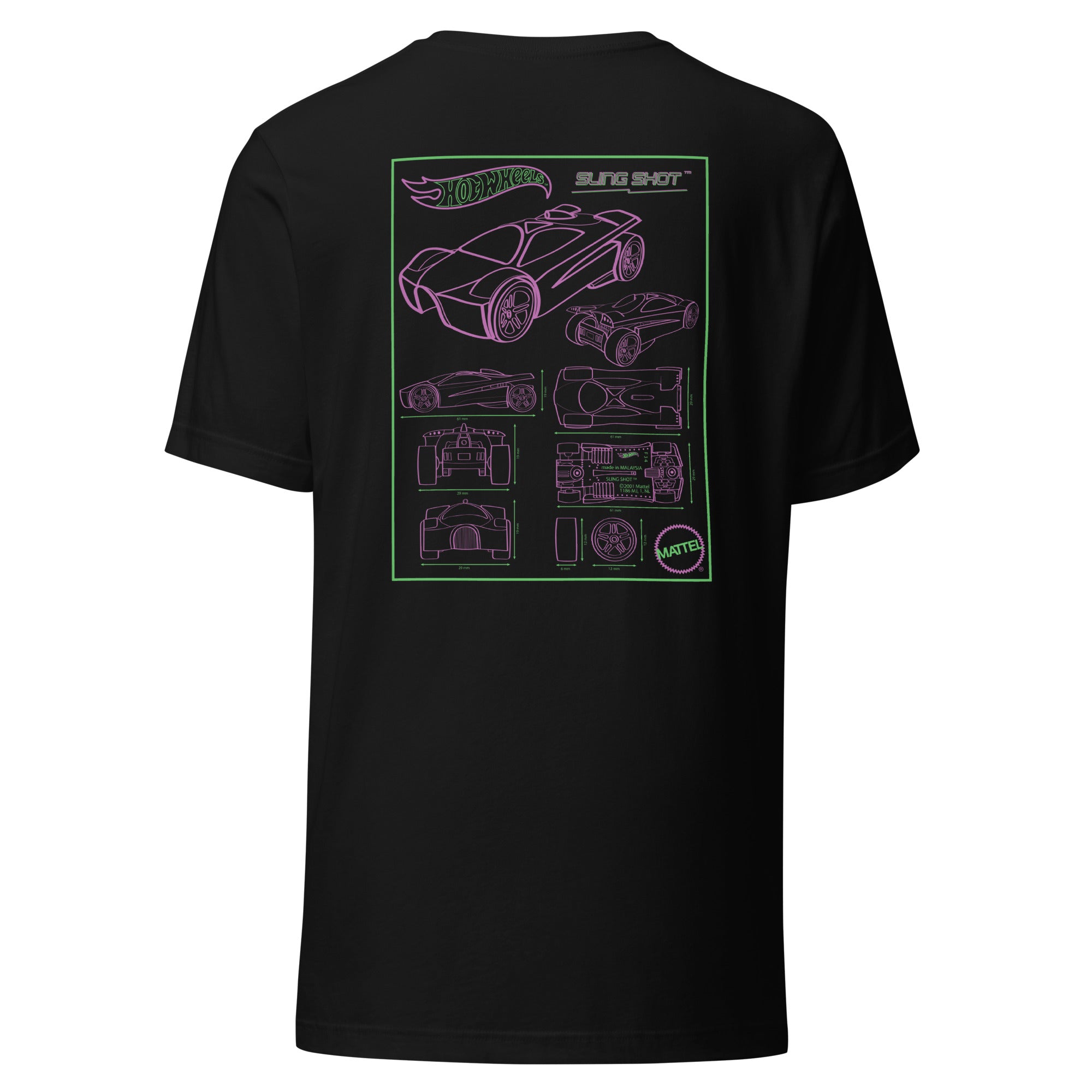 Hot Wheels MC Revealed Fan-Designed Black T-Shirt - Image 8