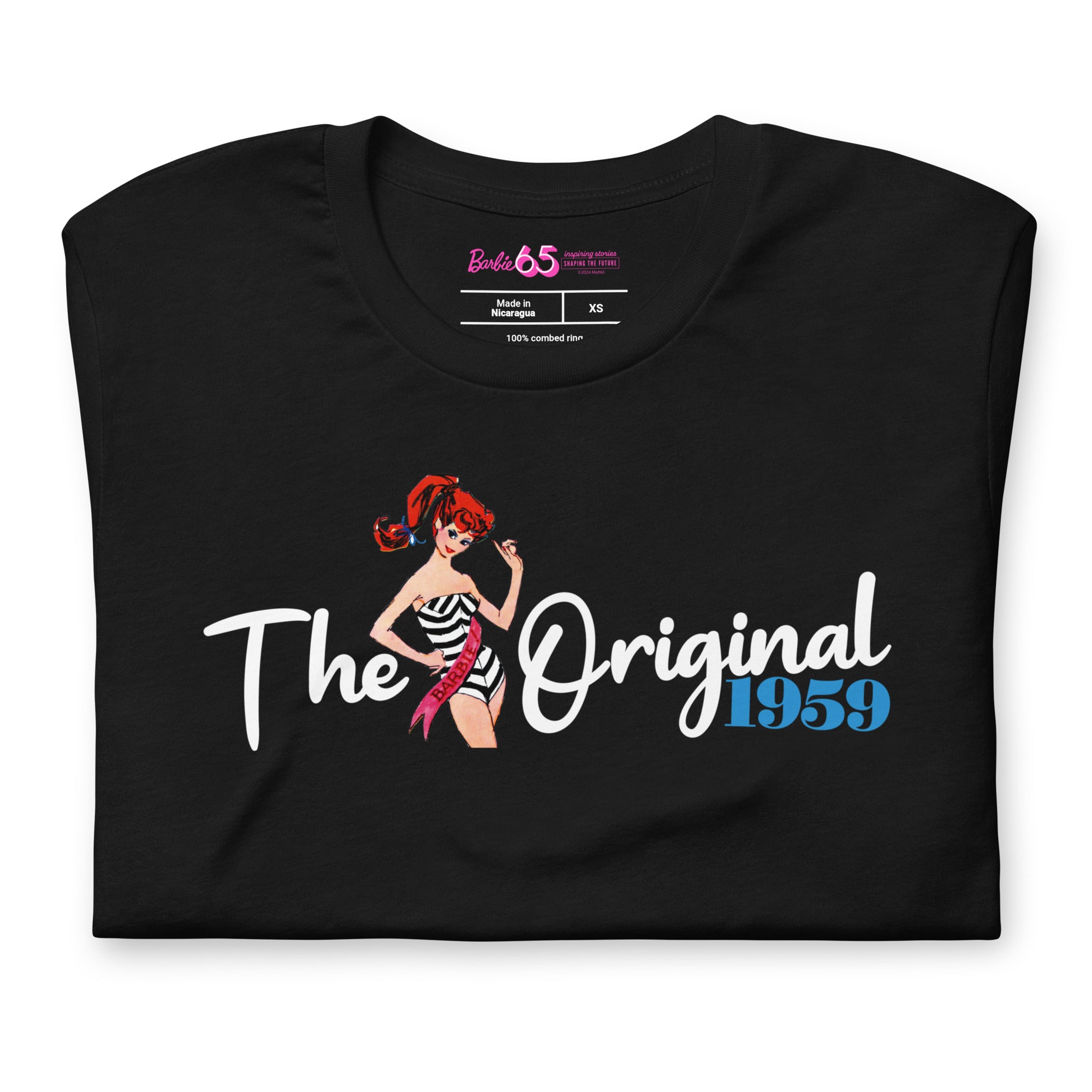Barbie 1959 The Original Chevron T-Shirt - Image 2