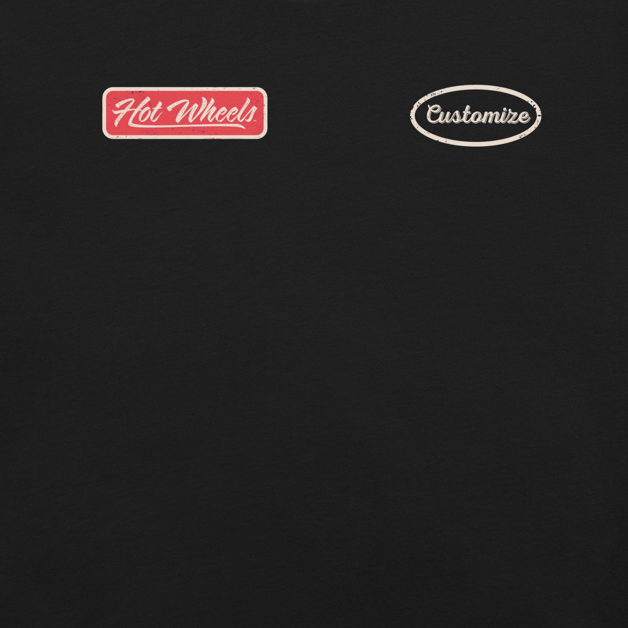 Hot Wheels Customizable Legends Mechanic Black T-Shirt - Image 6