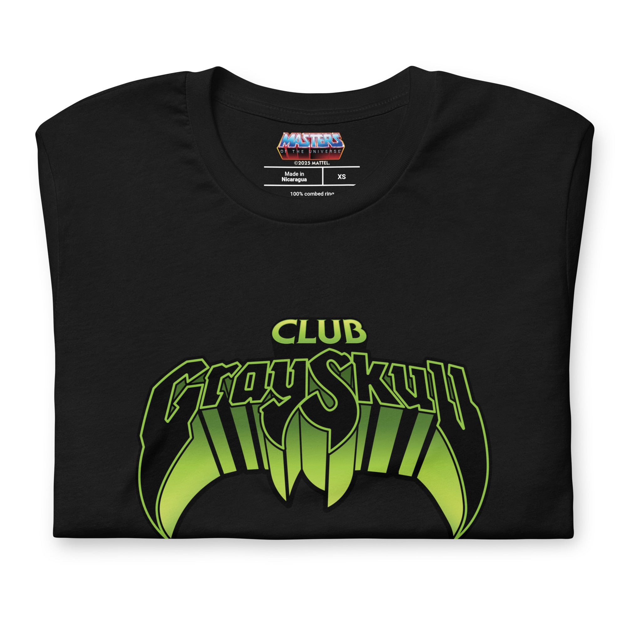Masters of the Universe Club Grayskull Black T-Shirt - Image 9