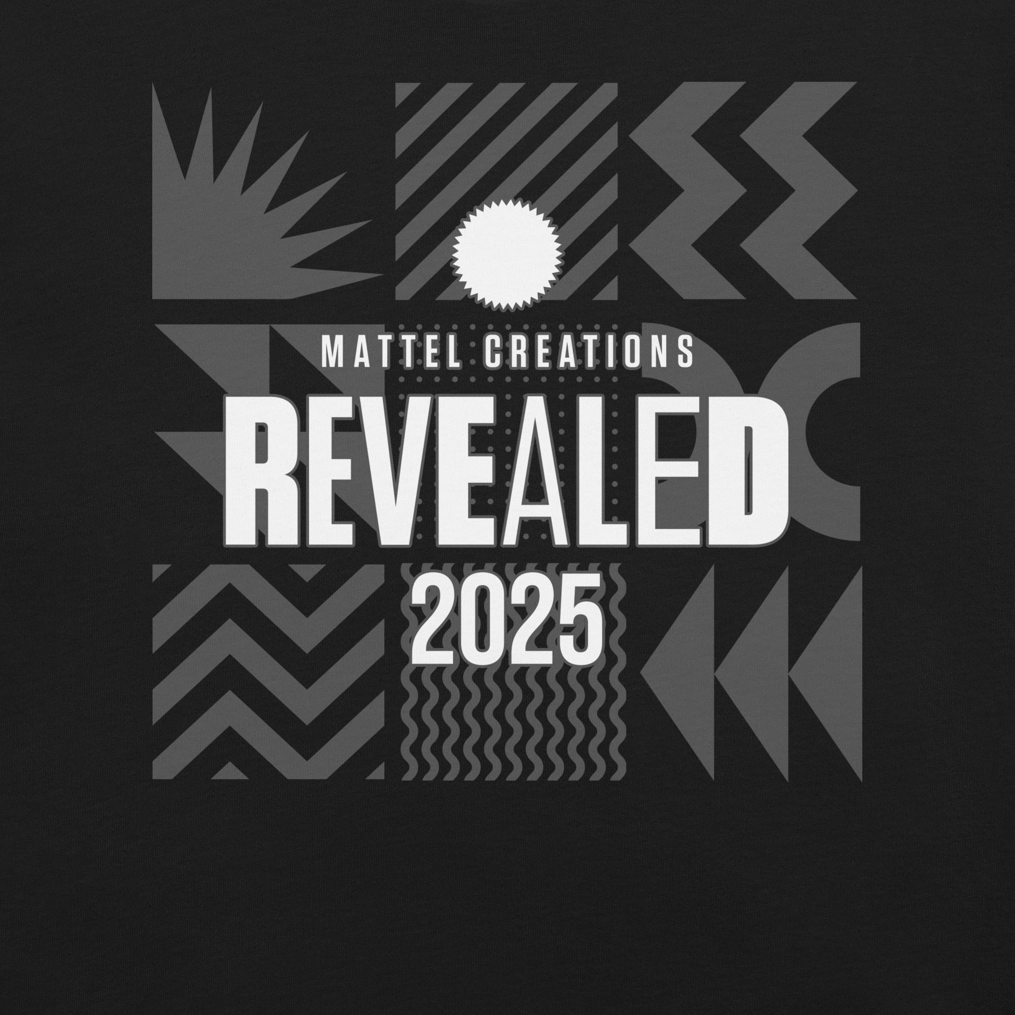 Mattel Creations Revealed 2025 Black T-Shirt - Image 4