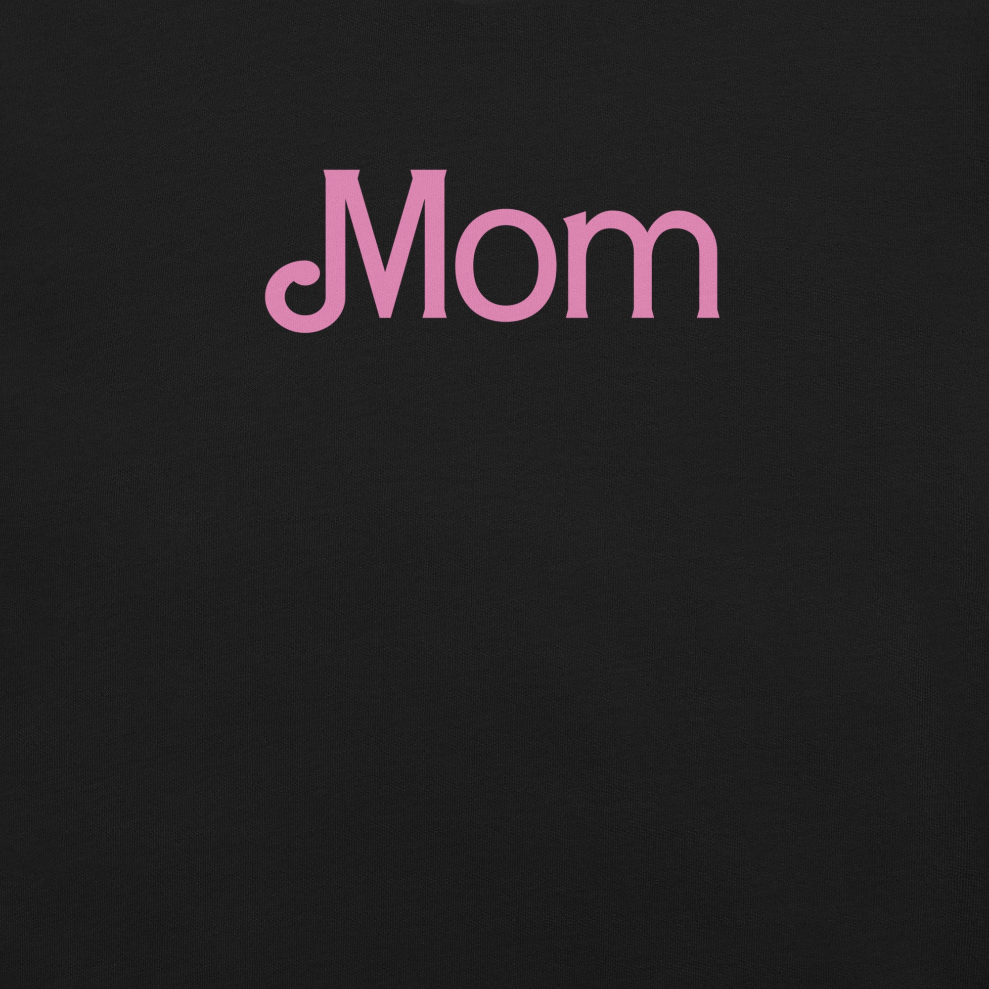 Barbie Mom Black T-Shirt - Image 3