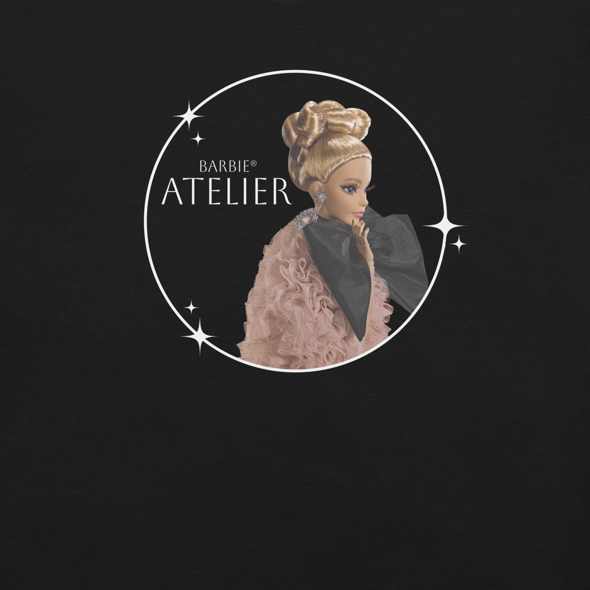 Barbie Atelier Black T-shirt - Image 3