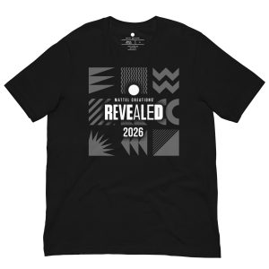 Mattel Creations Revealed 2026 Black T-shirt