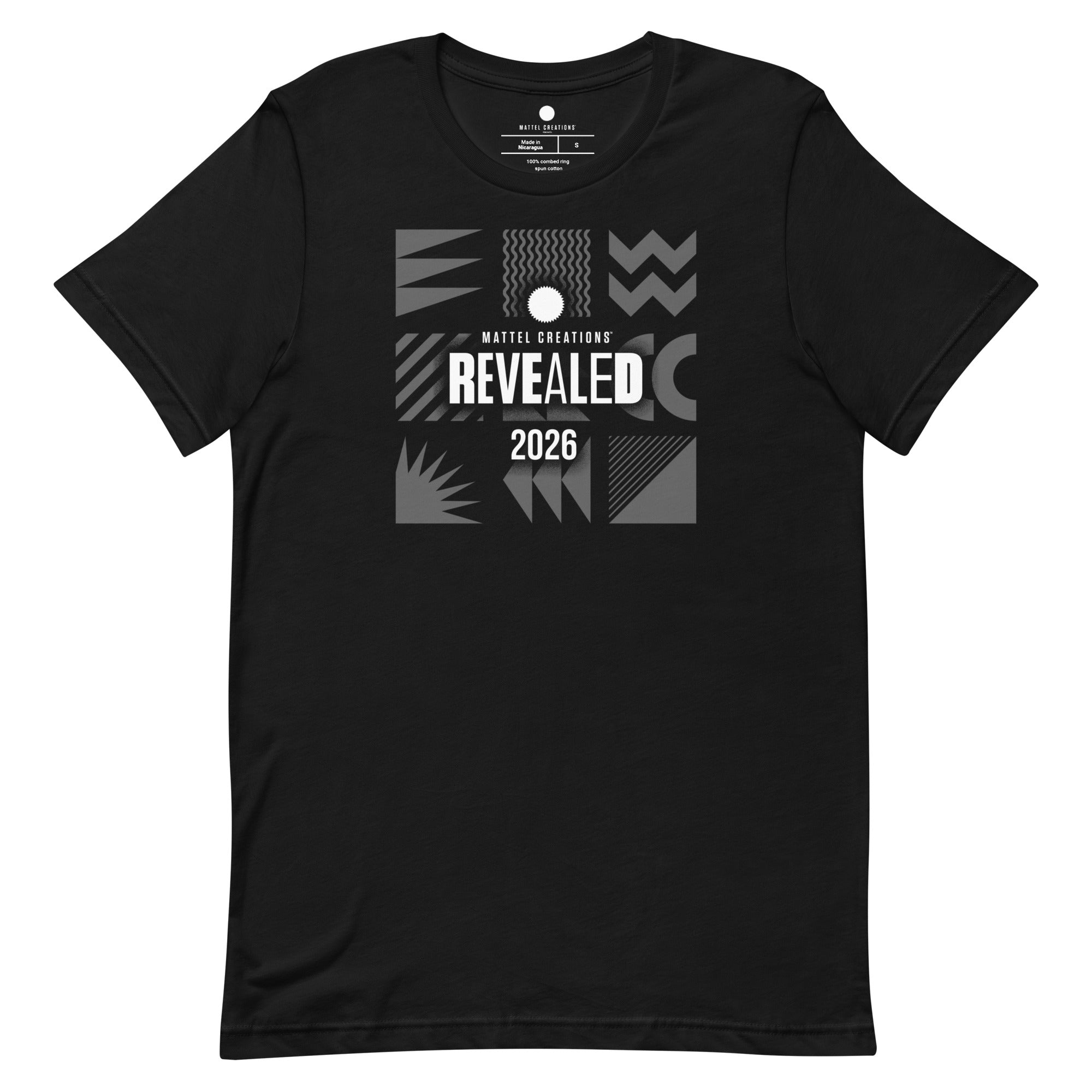 Mattel Creations Revealed 2026 Black T-shirt - Image 4