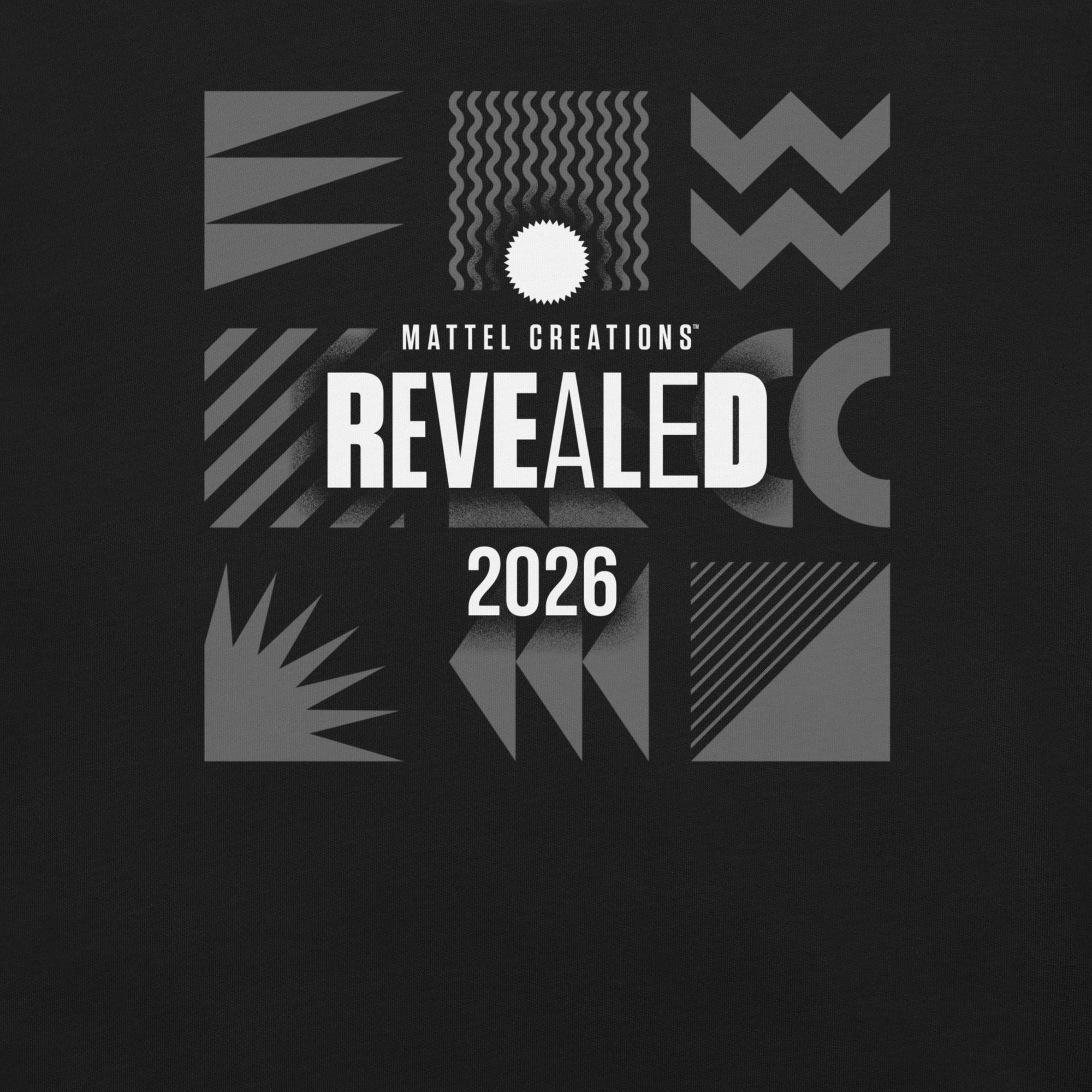 Mattel Creations Revealed 2026 Black T-shirt - Image 6