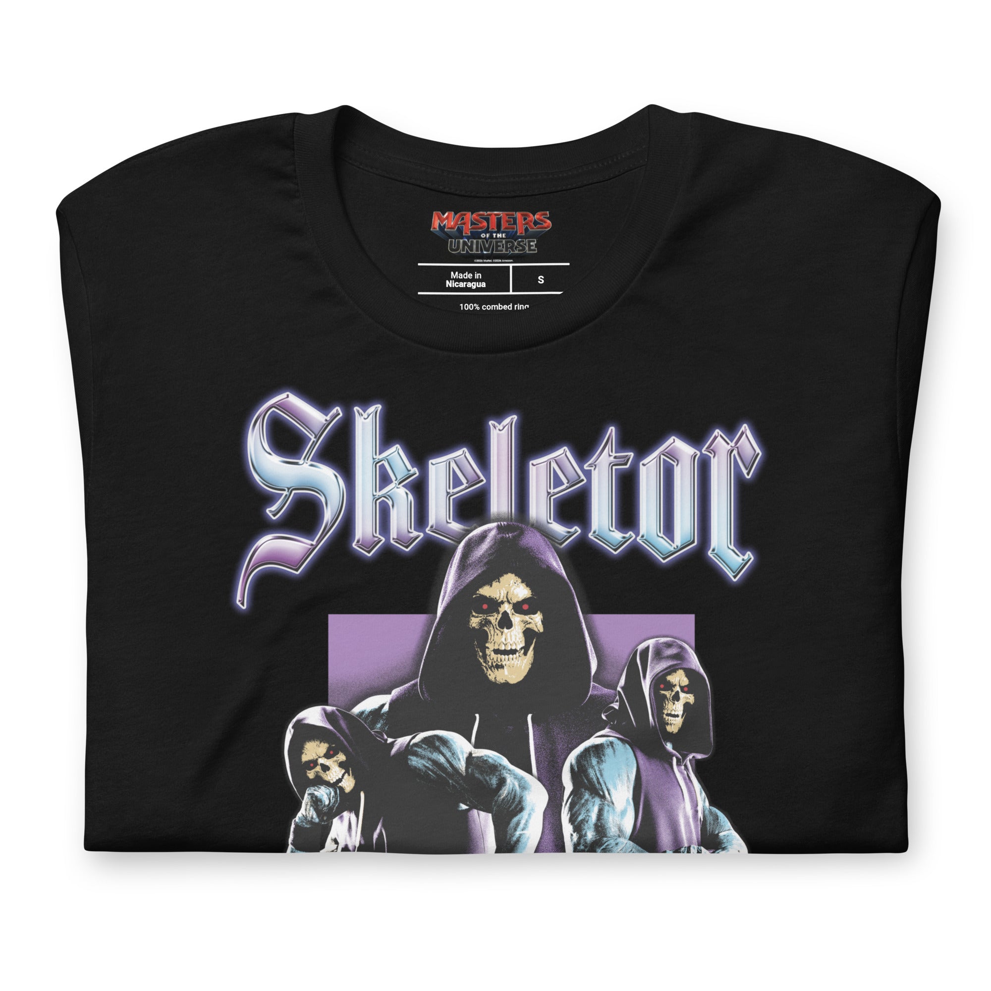 Masters of the Universe Movie Skeletor Eternal Gains Black T-shirt - Image 4