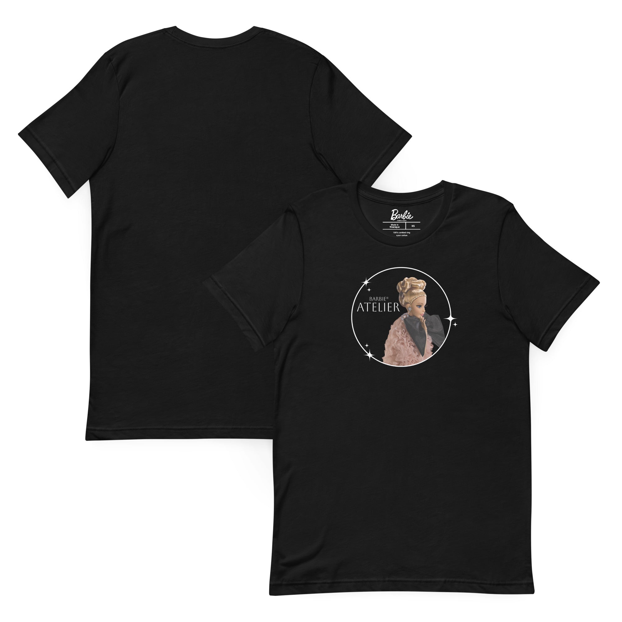 Barbie Atelier Black T-shirt - Image 2
