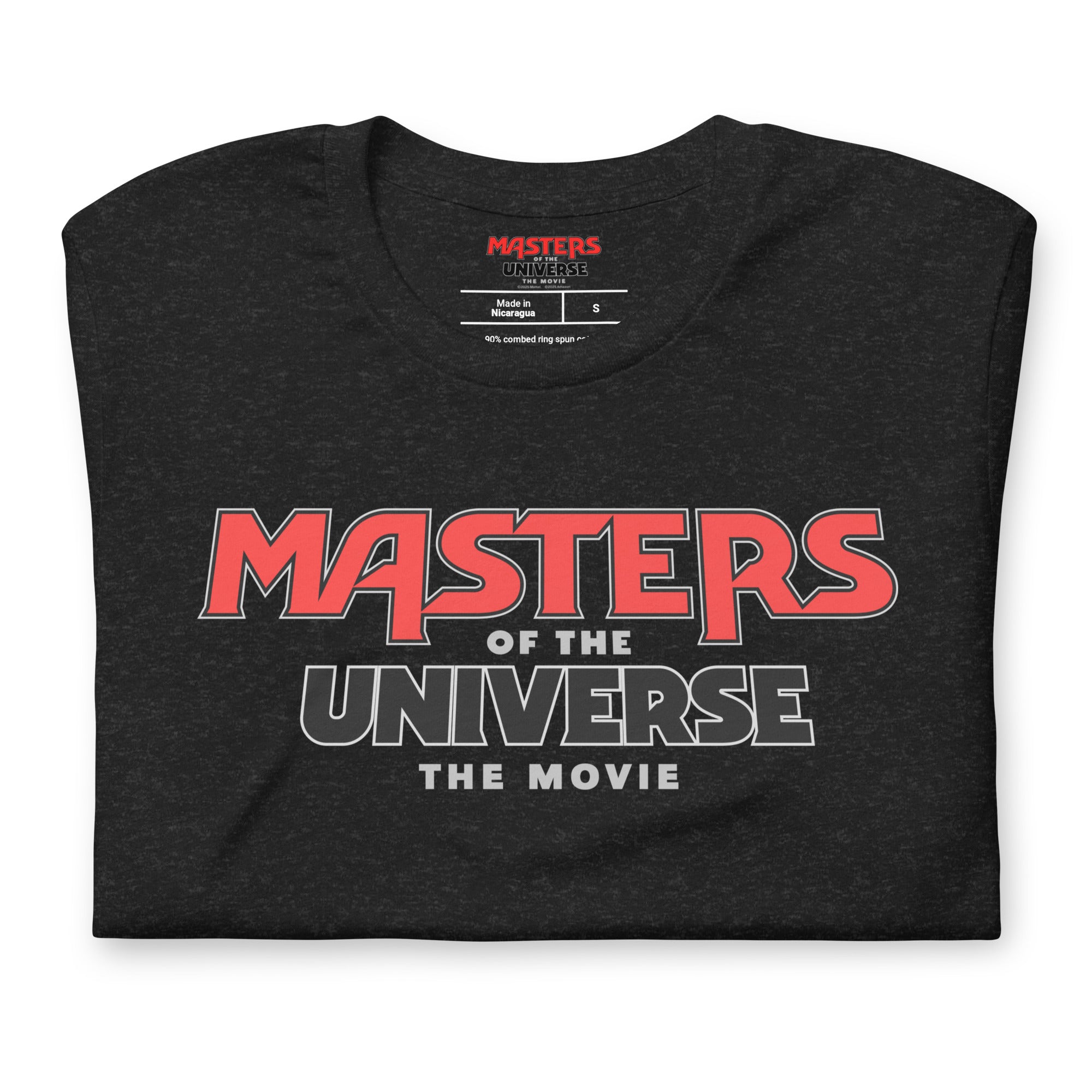 Masters of the Universe The Movie Logo Black T-Shirt - Image 6