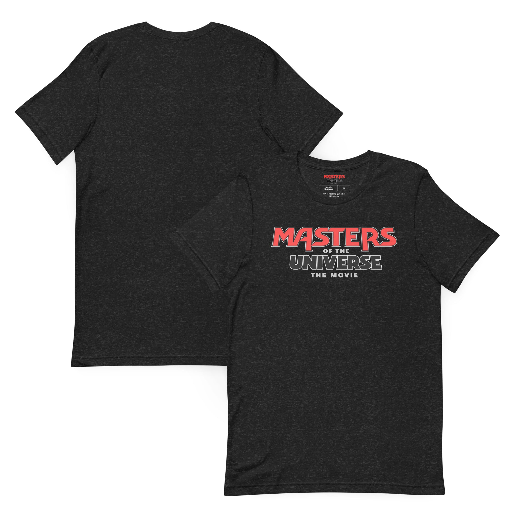 Masters of the Universe The Movie Logo Black T-Shirt - Image 4