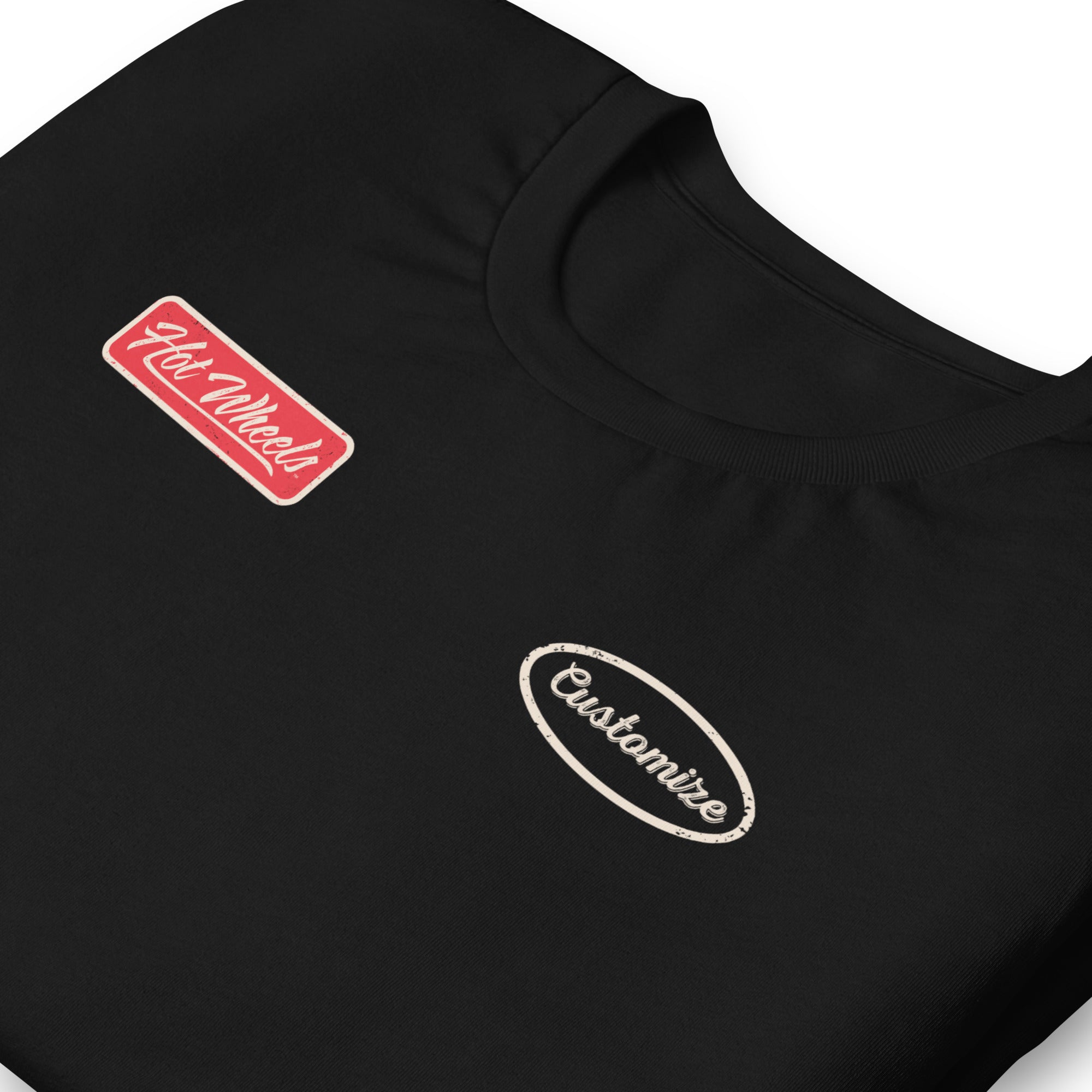 Hot Wheels Customizable Legends Mechanic Black T-Shirt - Image 3