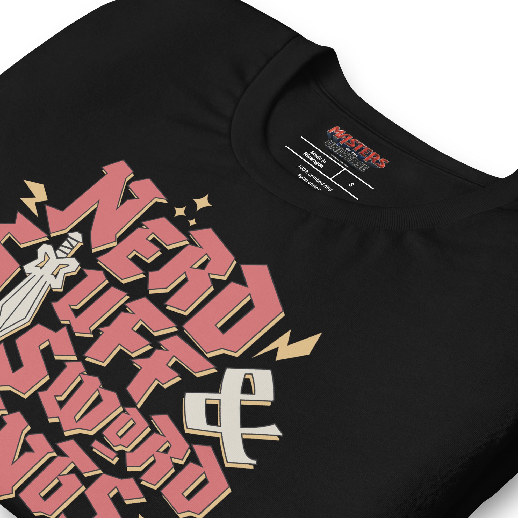 Masters of the Universe Movie Nerd Stuff and Sword Things Black T-shirt - Image 5