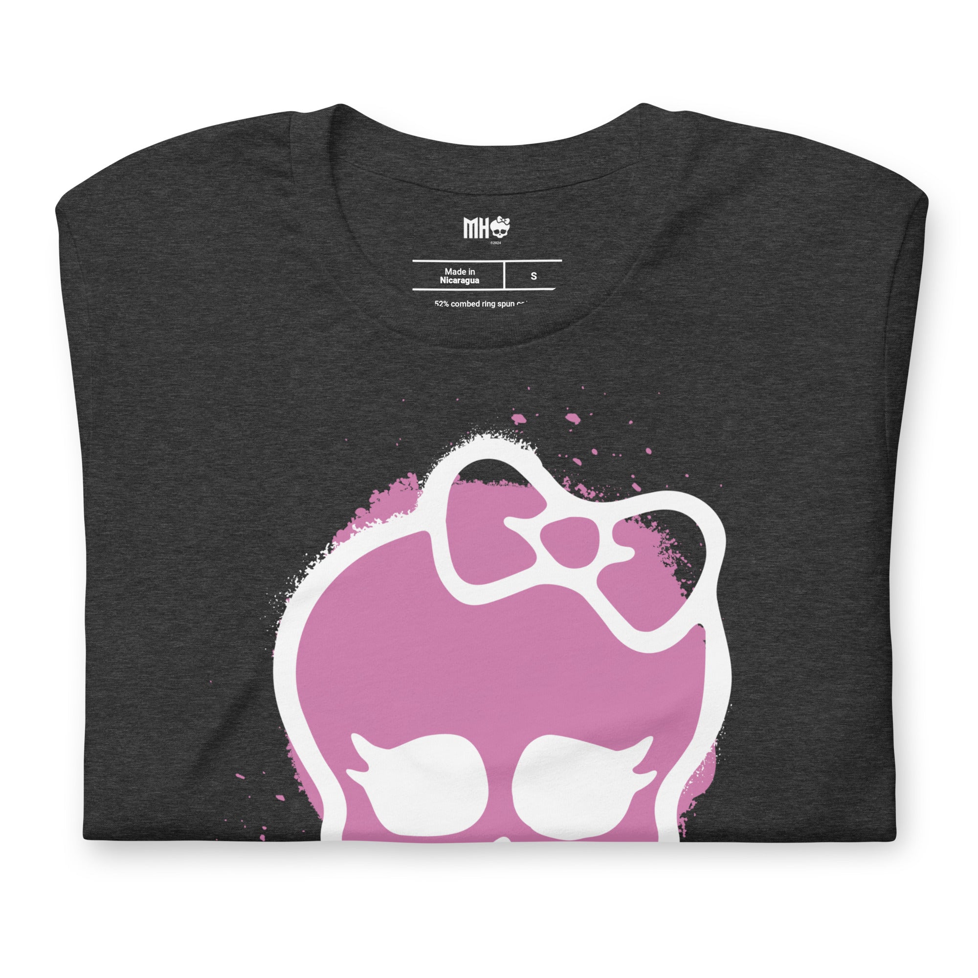 Monster High Fang Club Spray Paint Logo Unisex T-Shirt - Image 2