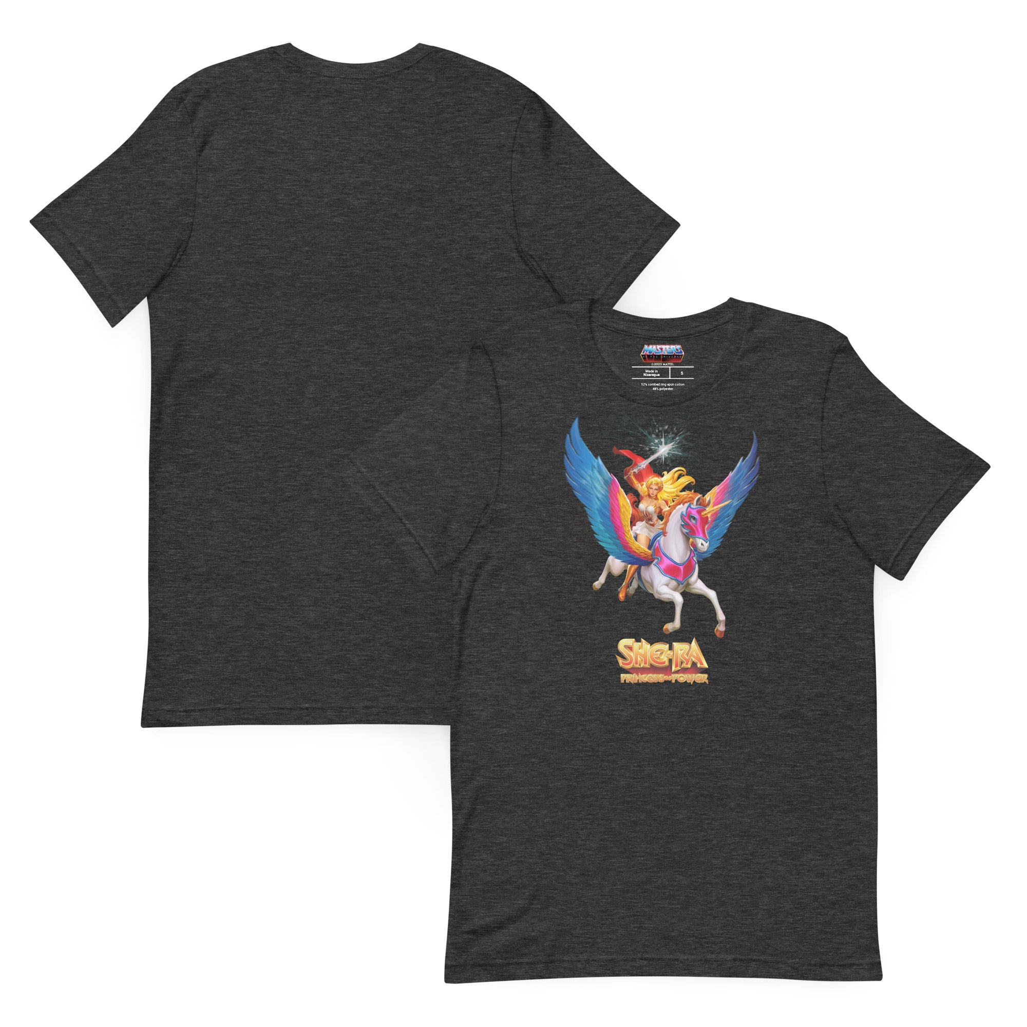 Masters of the Universe She-Ra Grey T-Shirt - Image 2