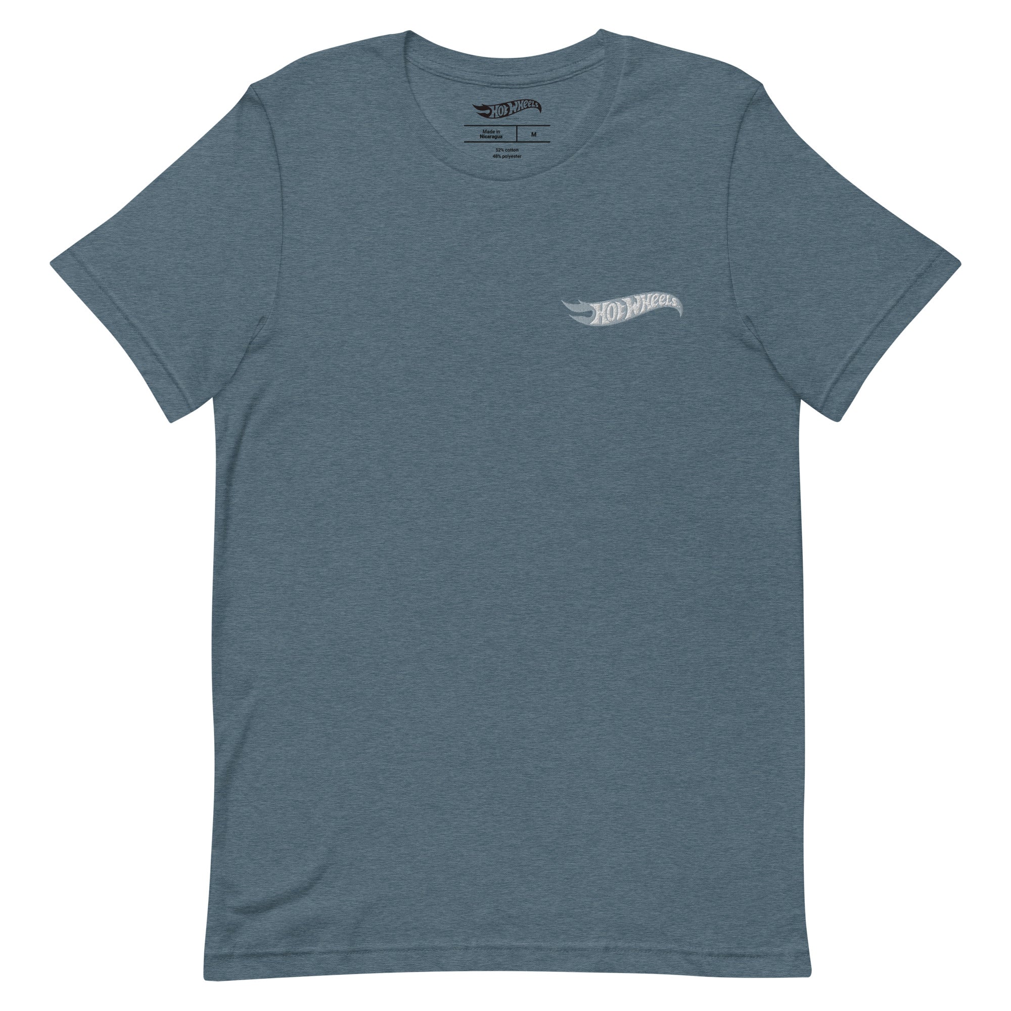 Hot Wheels Speed Shop Embroidered Blue T-Shirt - Image 11