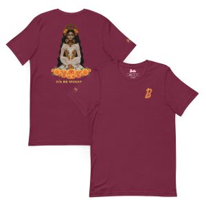 Barbie DÃa de Muertos Maroon T-Shirt