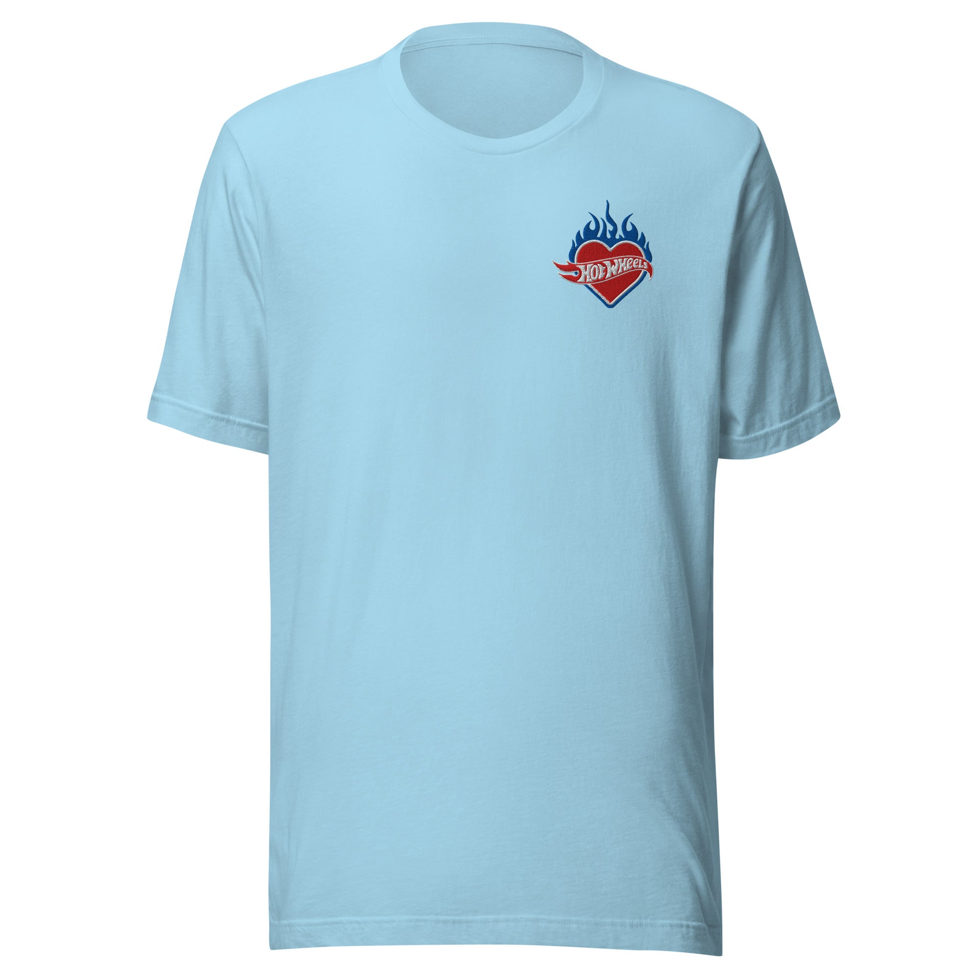 Hot Wheels Embroidered Heart T-Shirt - Image 6