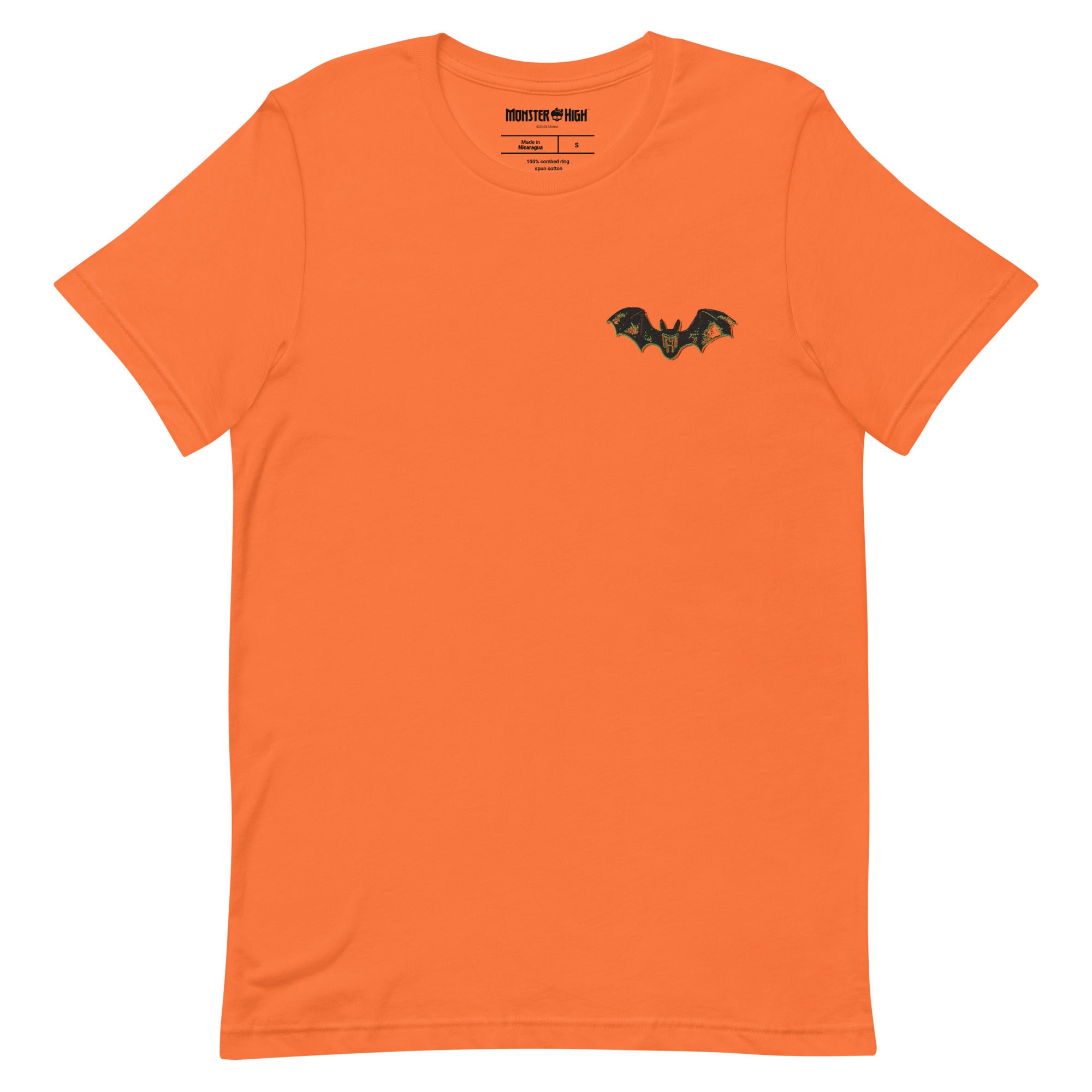 Monster High Draculaura Embroidered Orange T-Shirt - Image 6