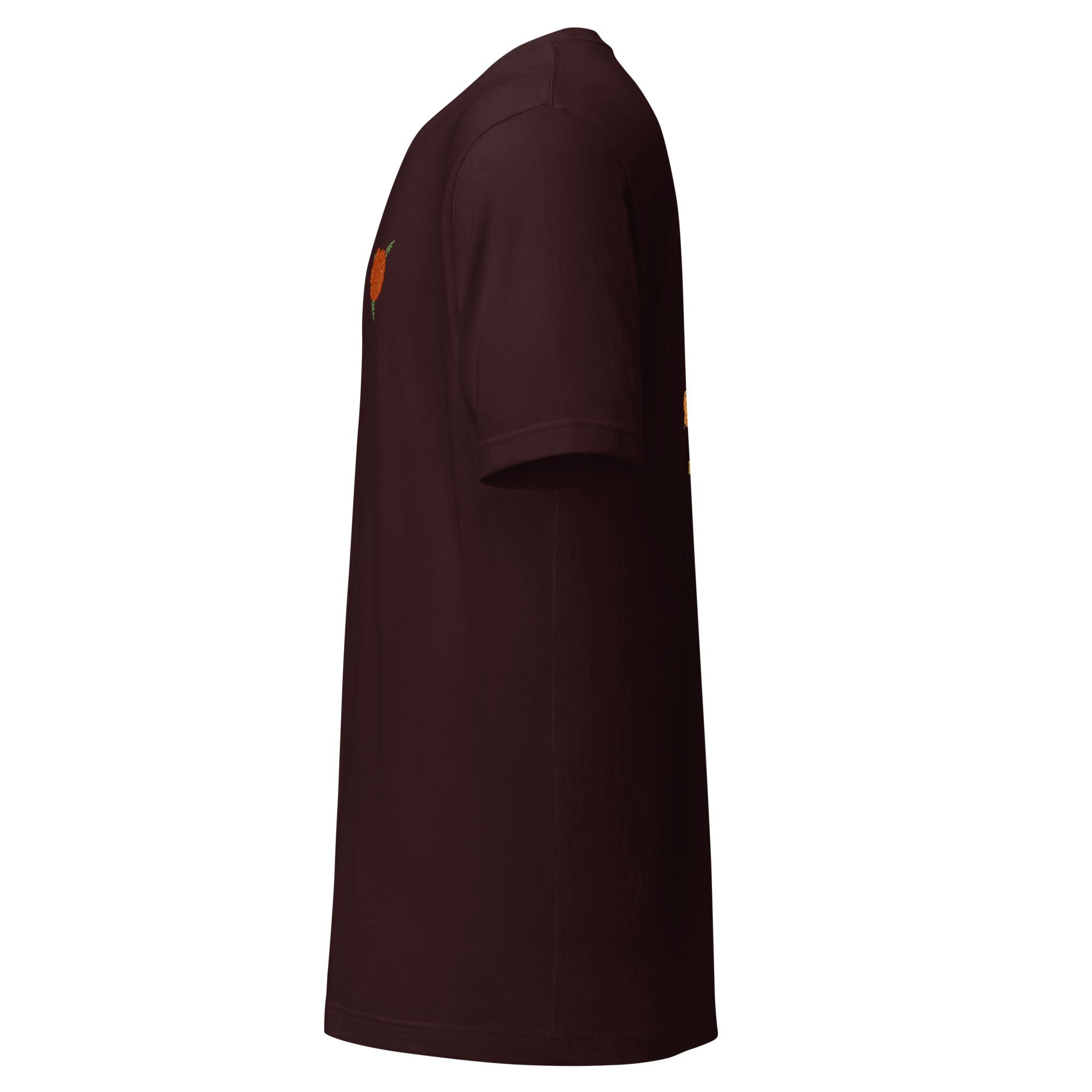 Barbie Día de Muertos Ken Embroidered Oxblood T-Shirt - Image 10