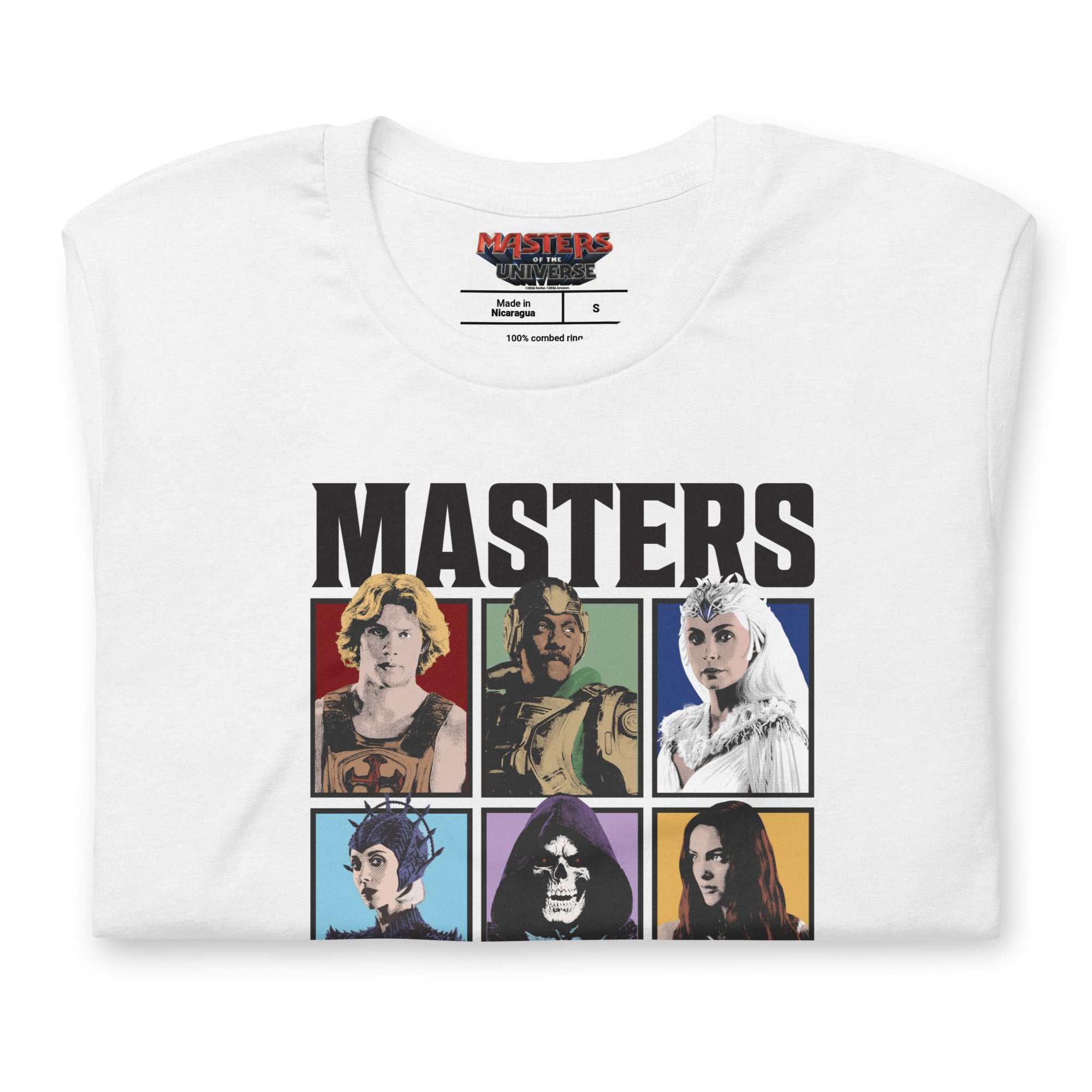 Masters of the Universe Movie Characters White T-shirt - Image 3