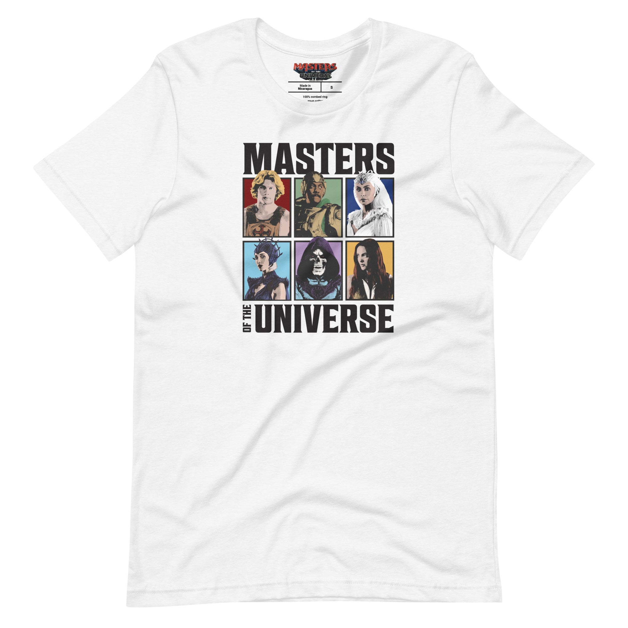 Masters of the Universe Movie Characters White T-shirt - Image 5