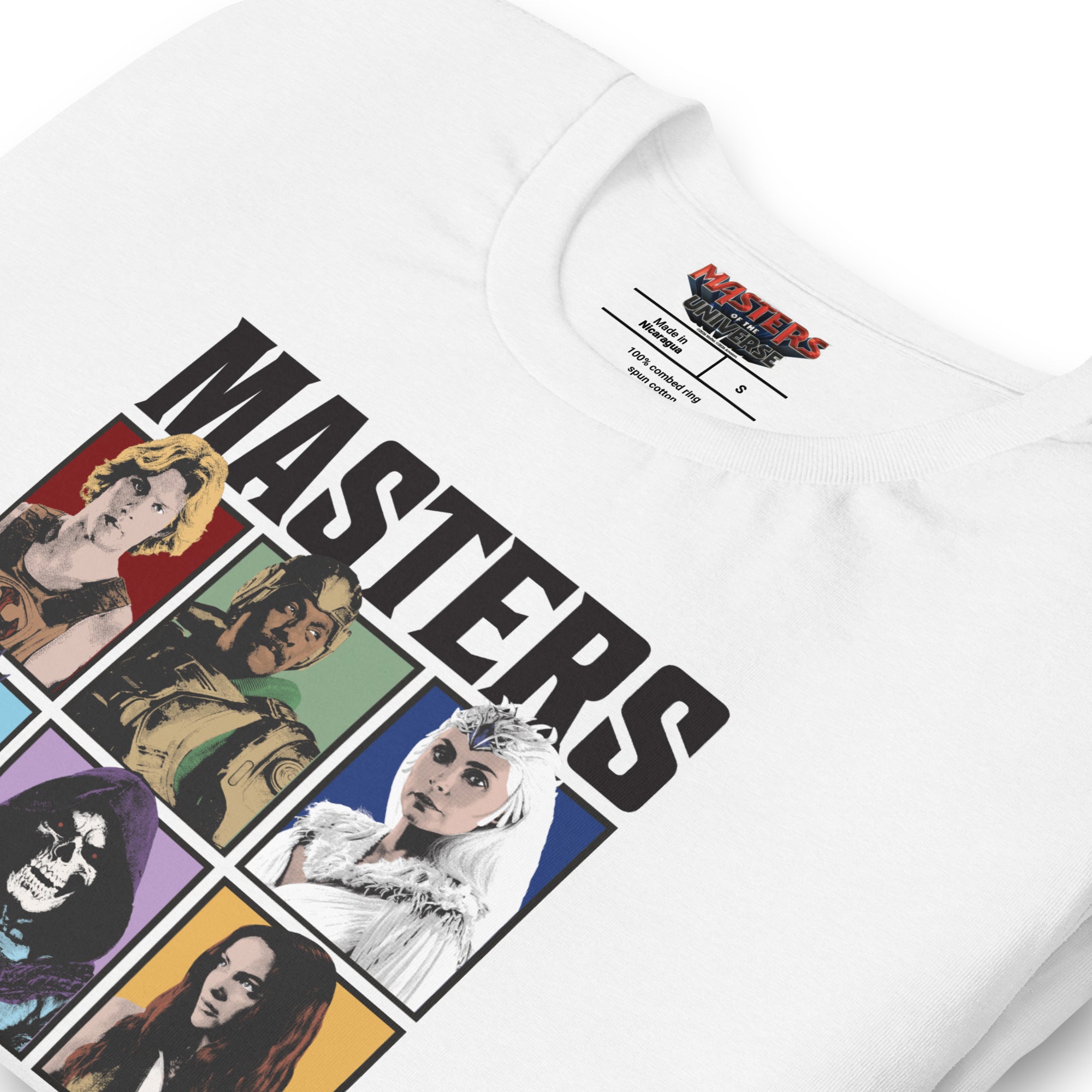 Masters of the Universe Movie Characters White T-shirt - Image 4