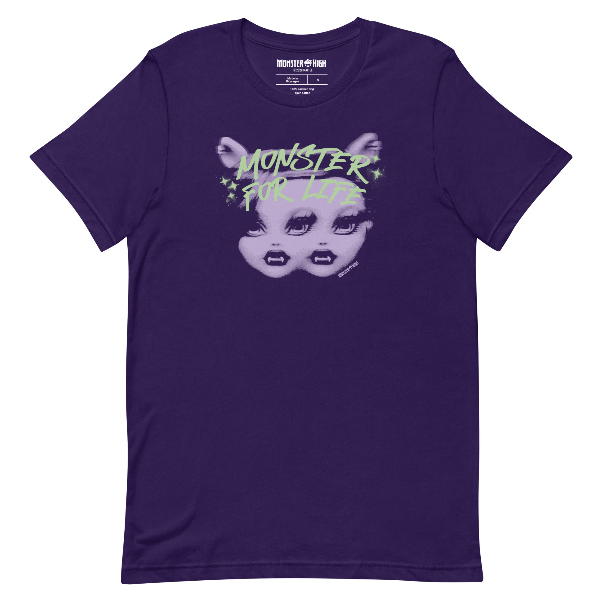 Monster High Monster for Life Purple T-shirt - Image 5