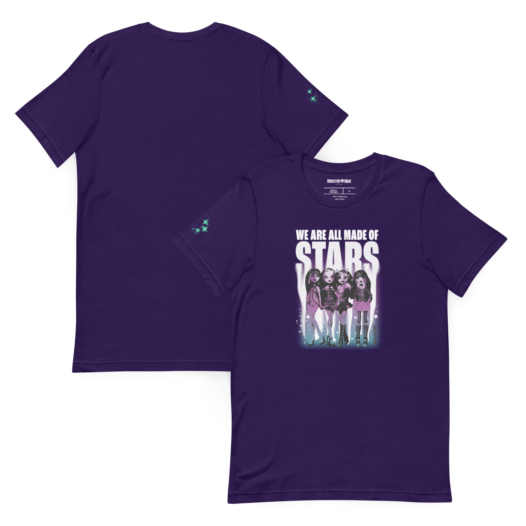 Monster High Made of Stars Purple T-Shirt - Image 2
