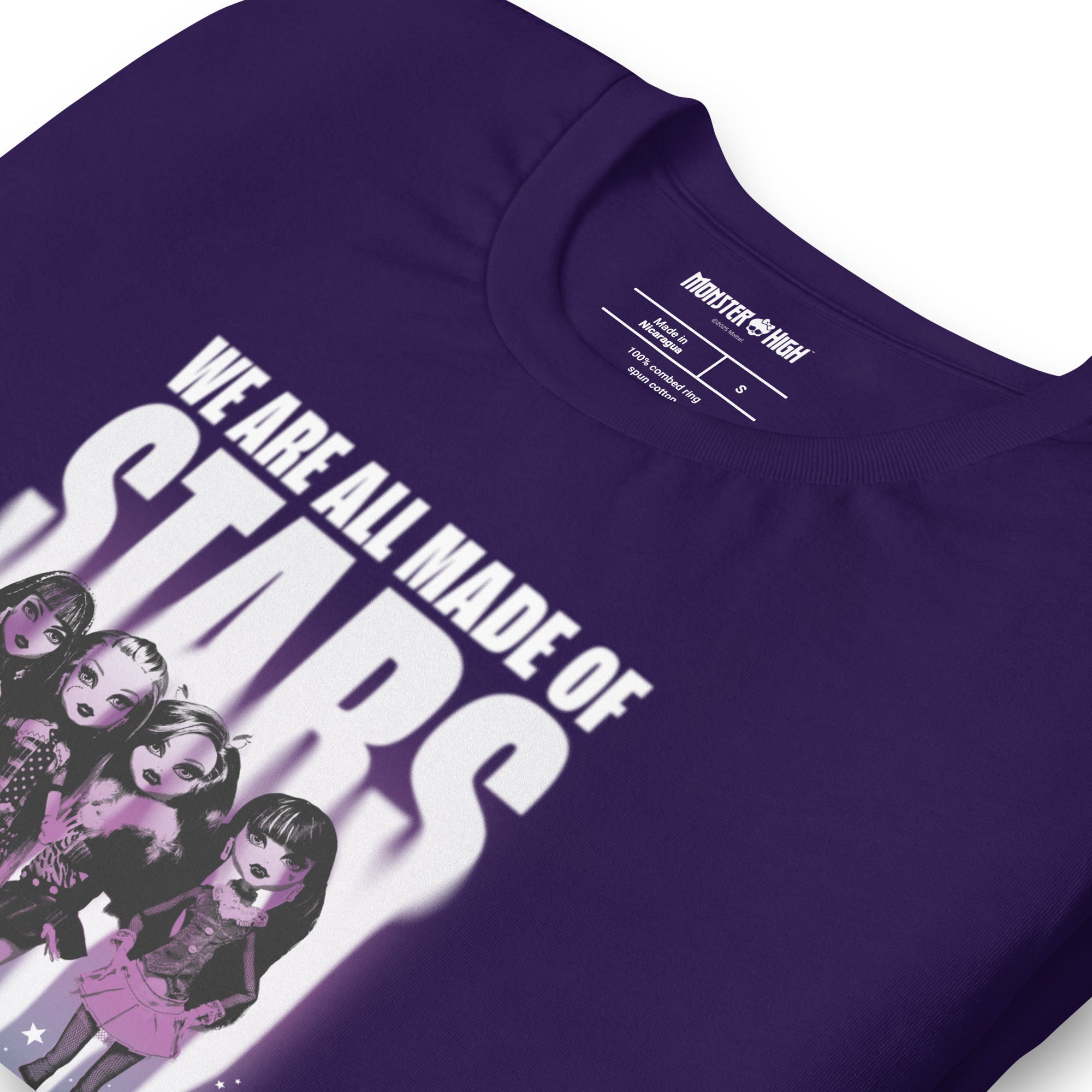 Monster High Made of Stars Purple T-Shirt - Image 3