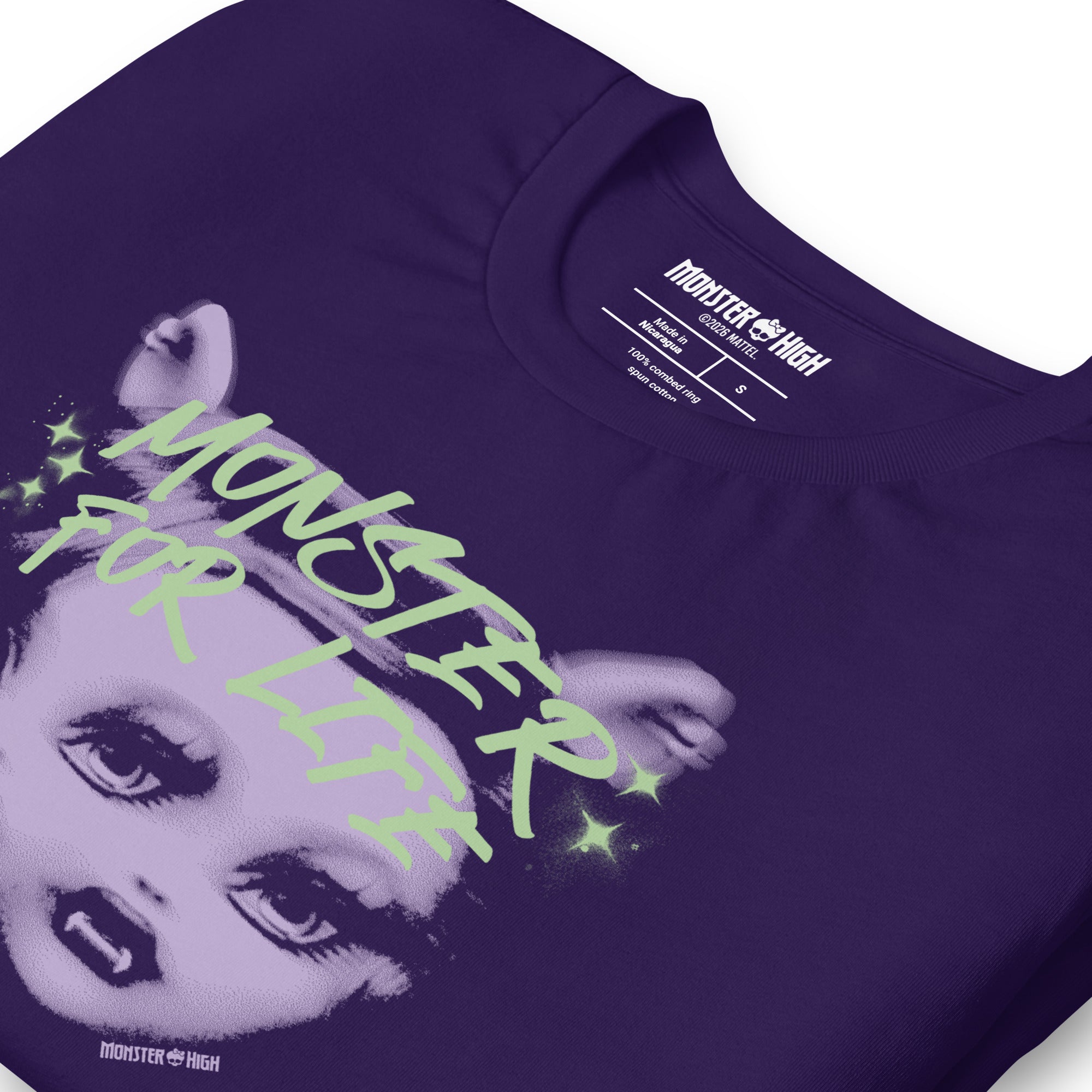 Monster High Monster for Life Purple T-shirt - Image 3