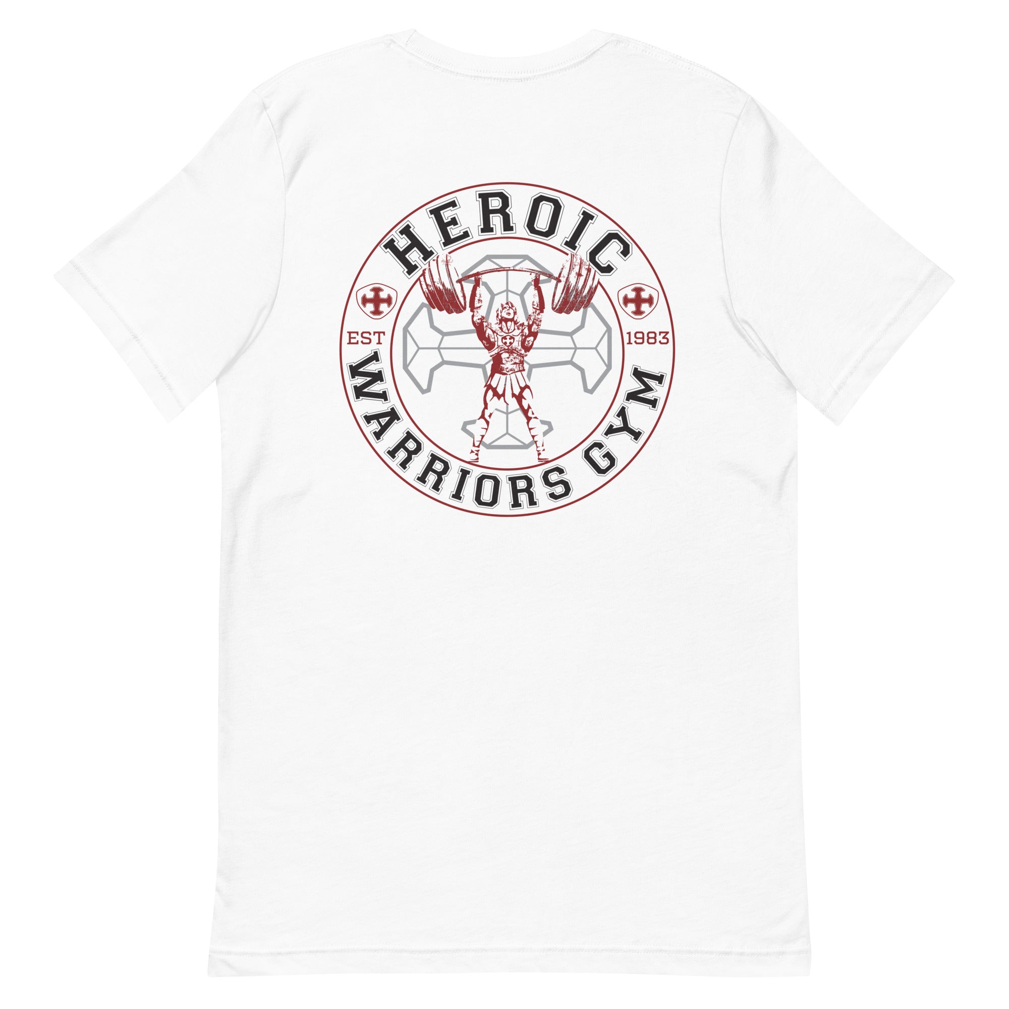 Masters of the Universe Movie Heroic Warriors Gym White T-shirt - Image 6